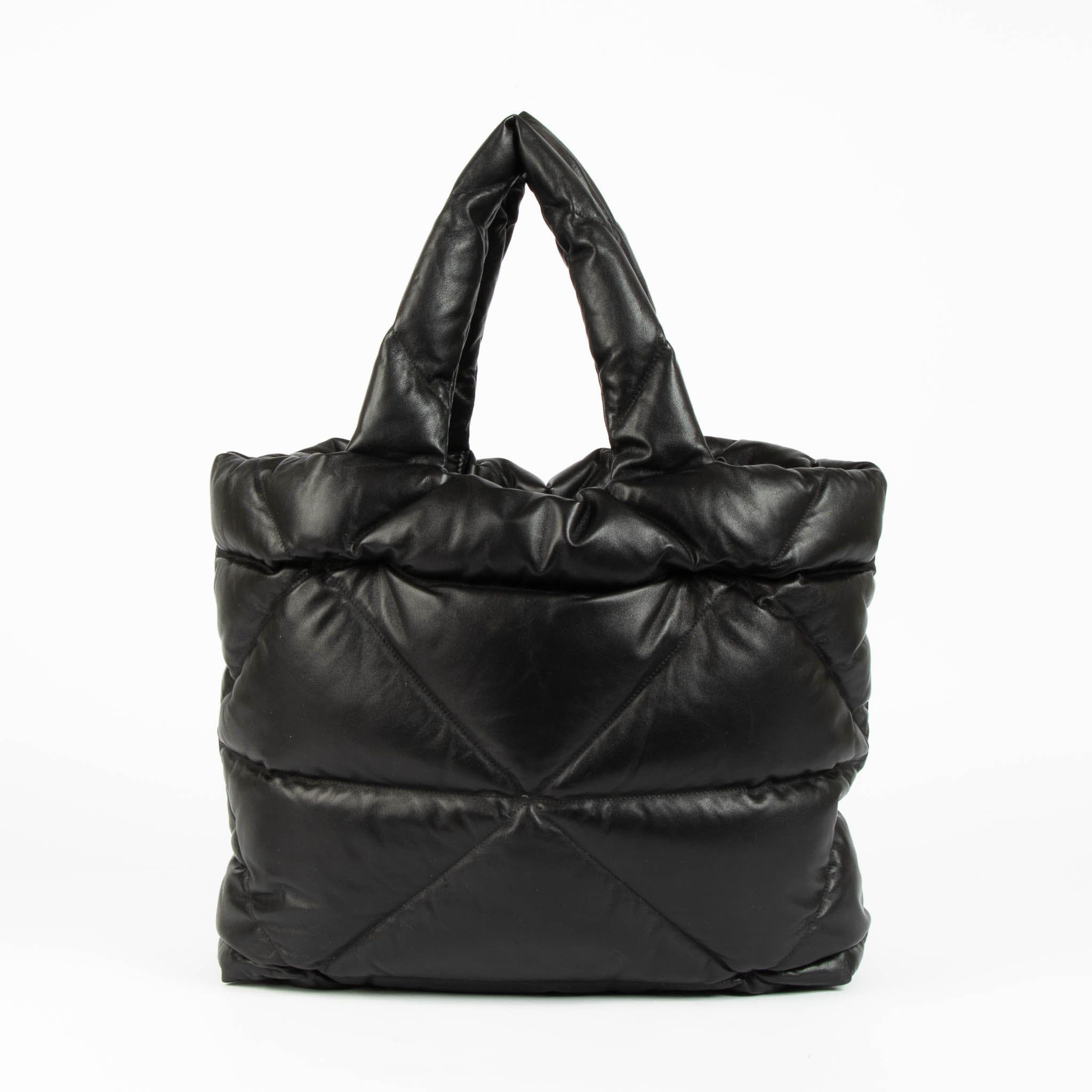 Prada Black Padded Tote Bag