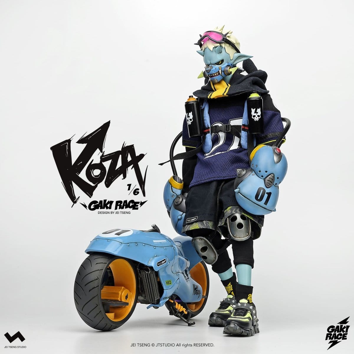JT Studio KOZA 1/6 scale action figure set by JT Studio