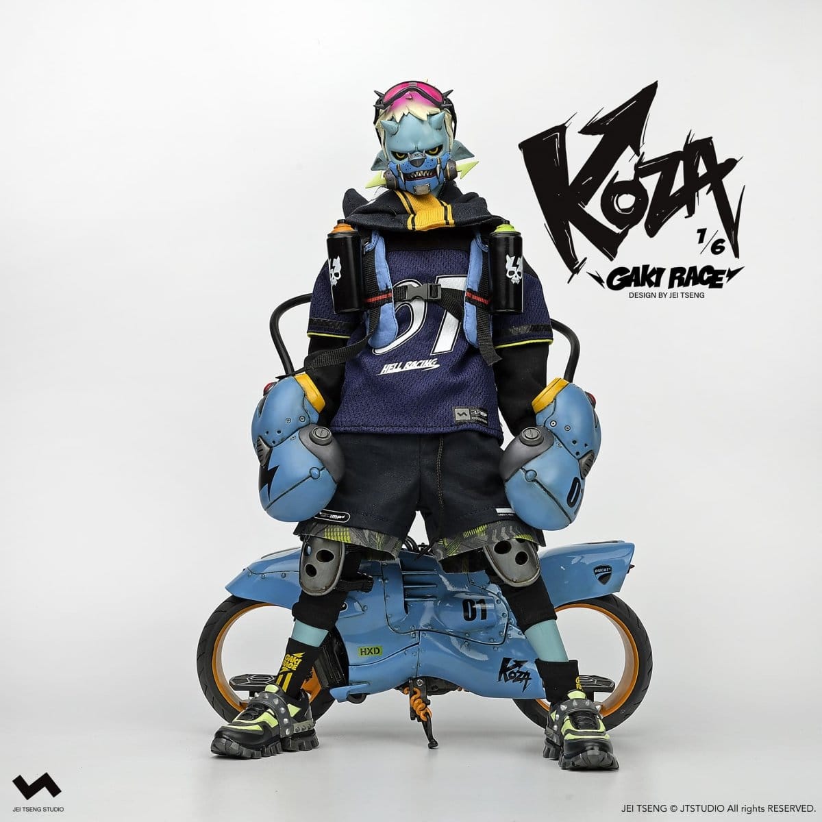 JT Studio KOZA 1/6 scale action figure set by JT Studio