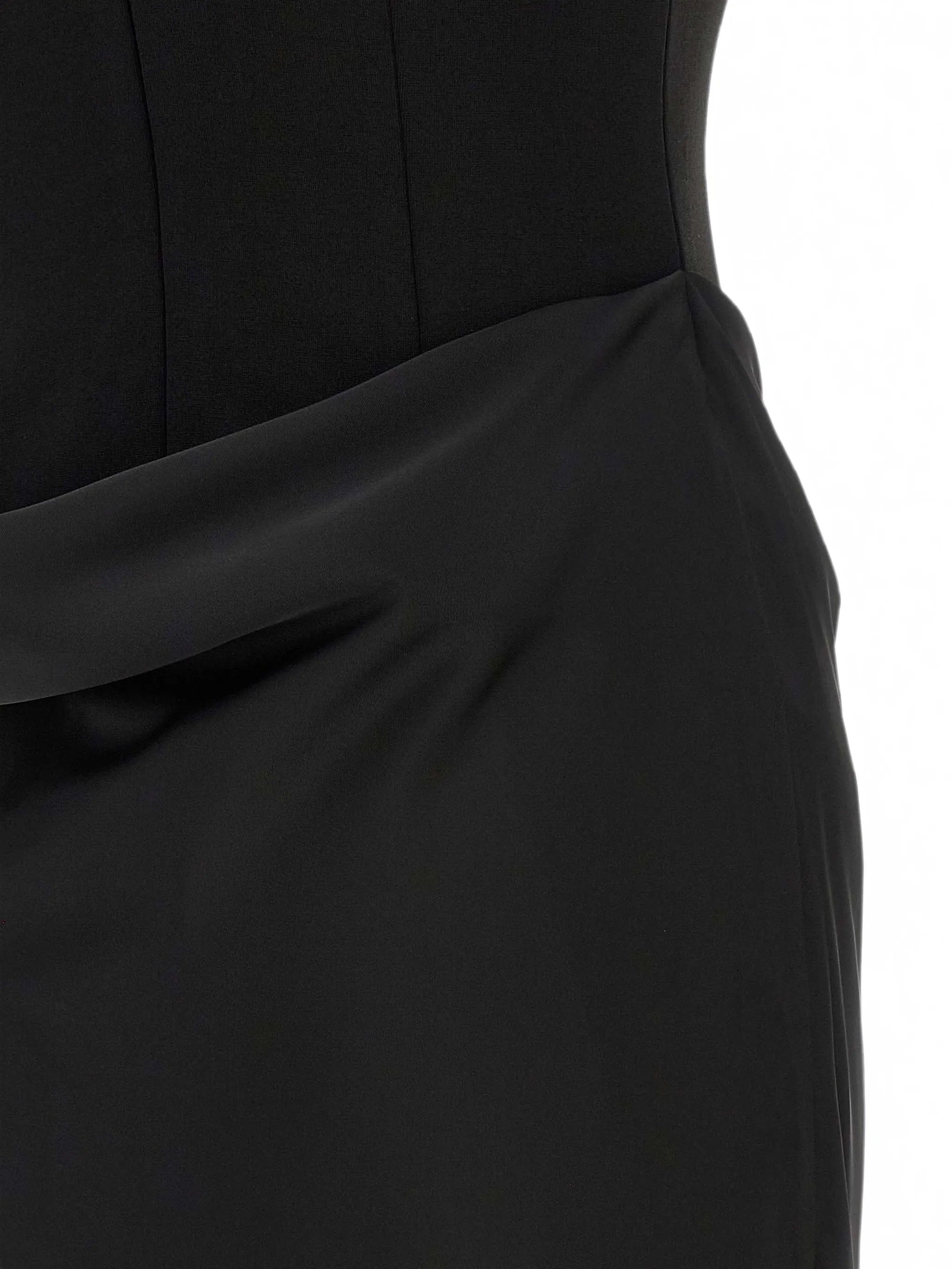 ROTATE BIRGER CHRISTENSEN draped panelled maxi dress