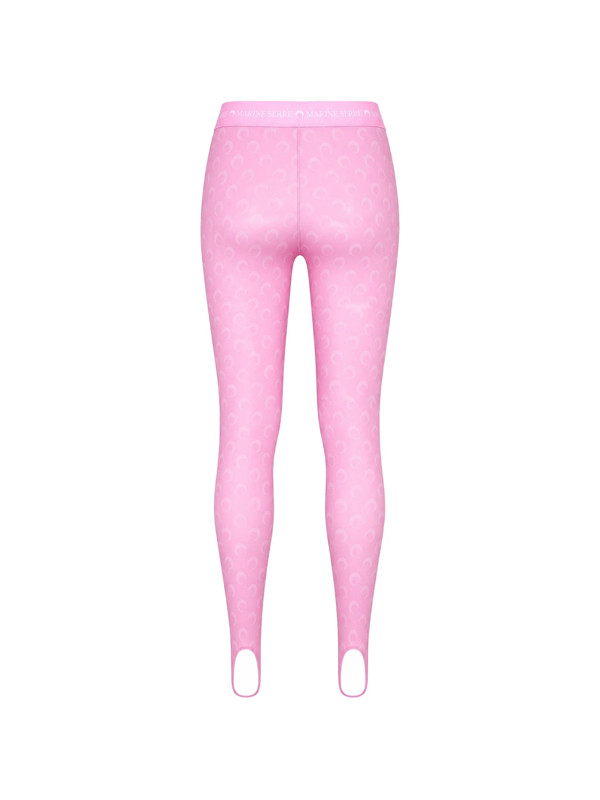 Marine Serre Recycled Moon jersey stirrup leggings