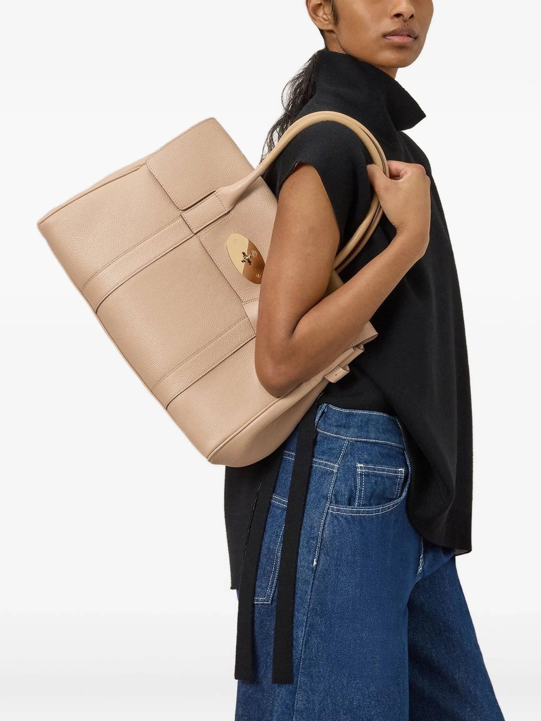 Mulberry small Bayswater leather tote bag