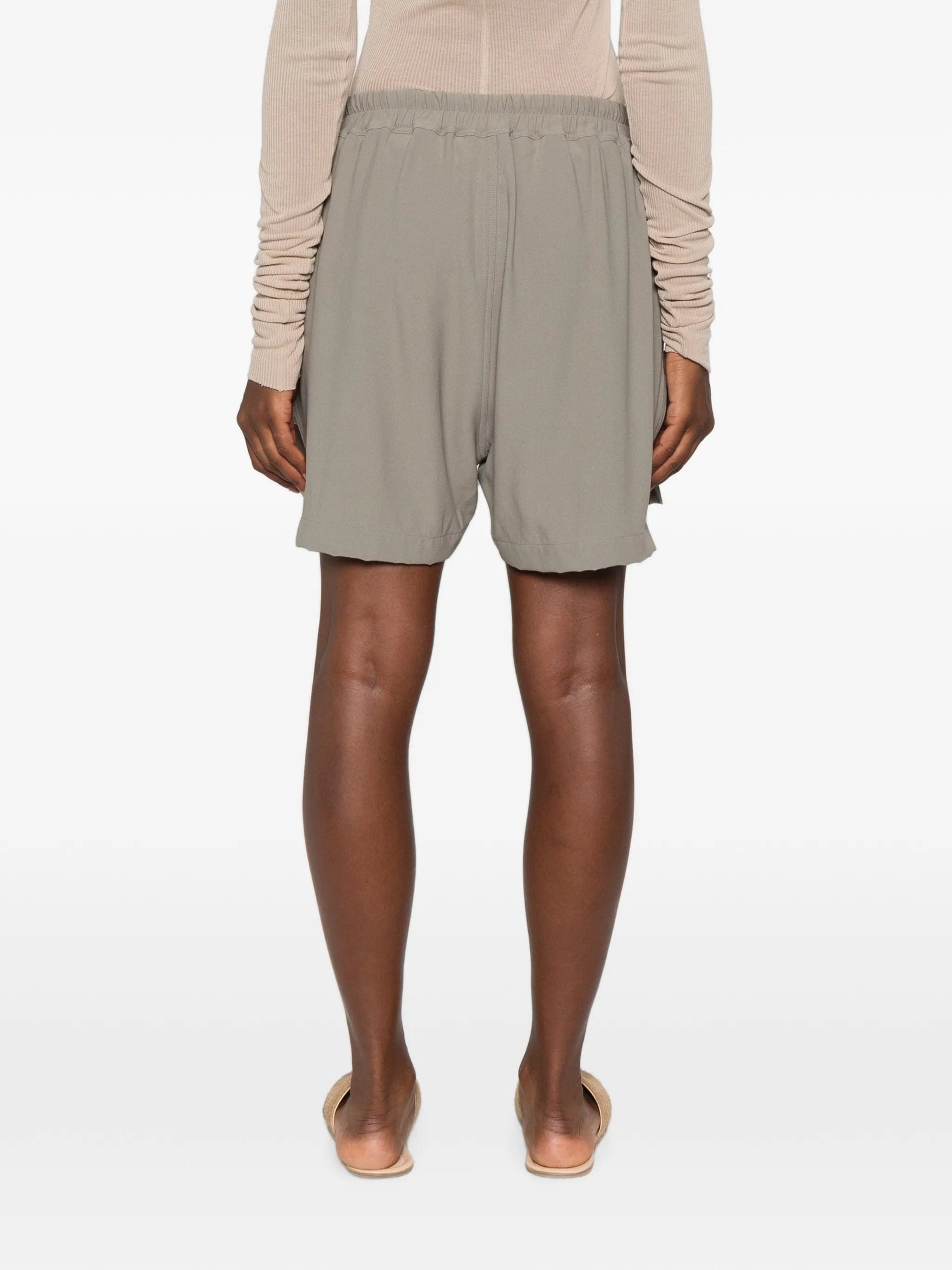 Rick Owens Boxers drawstring side-slit shorts