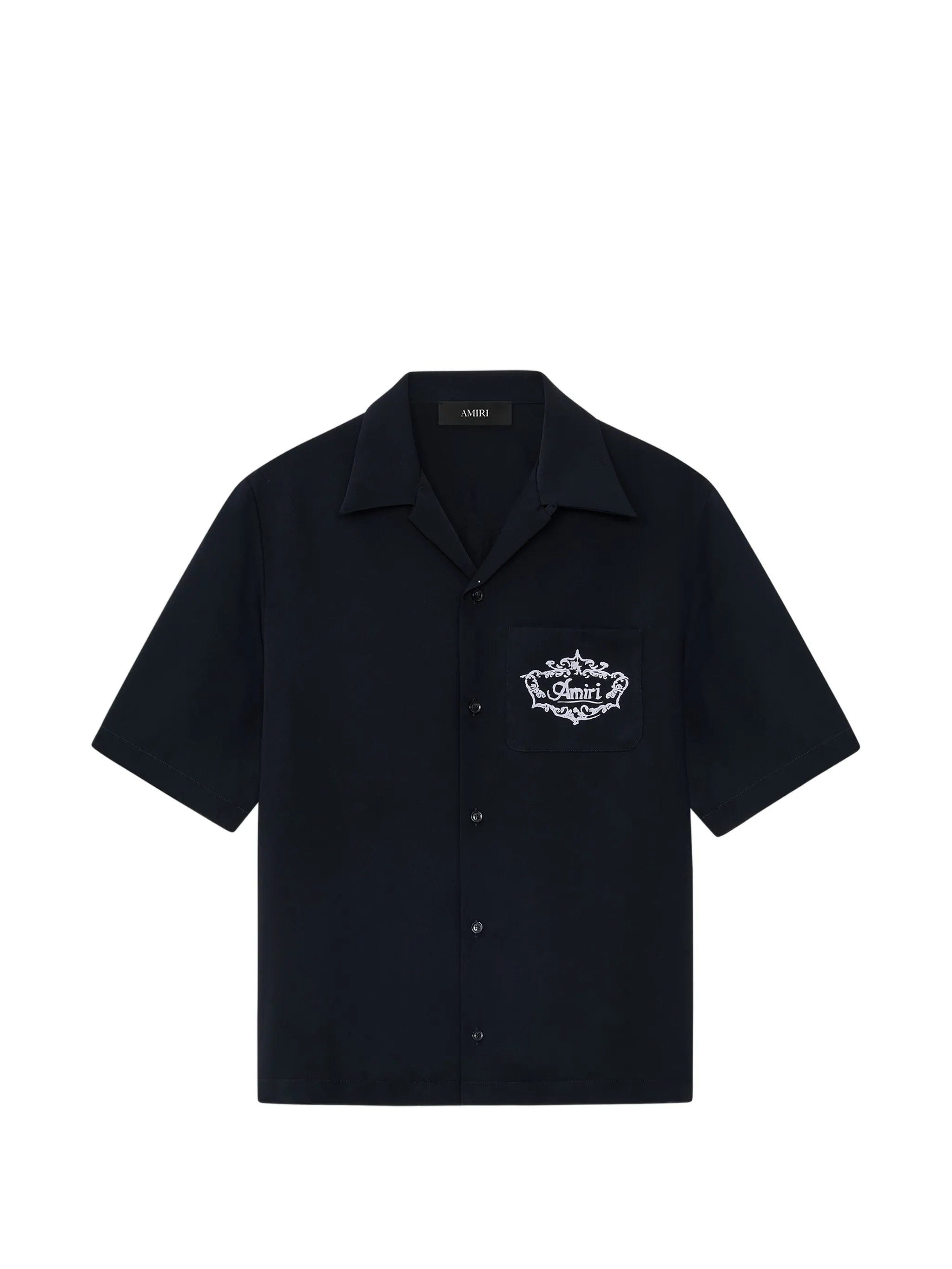 Amiri Chateau crest camp shirt