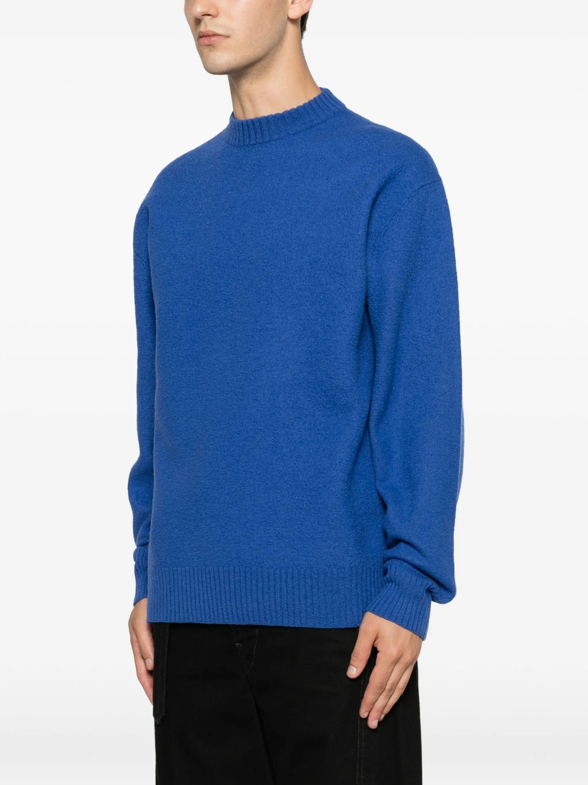 Jil Sander ribbed-knit crew-neck sweater