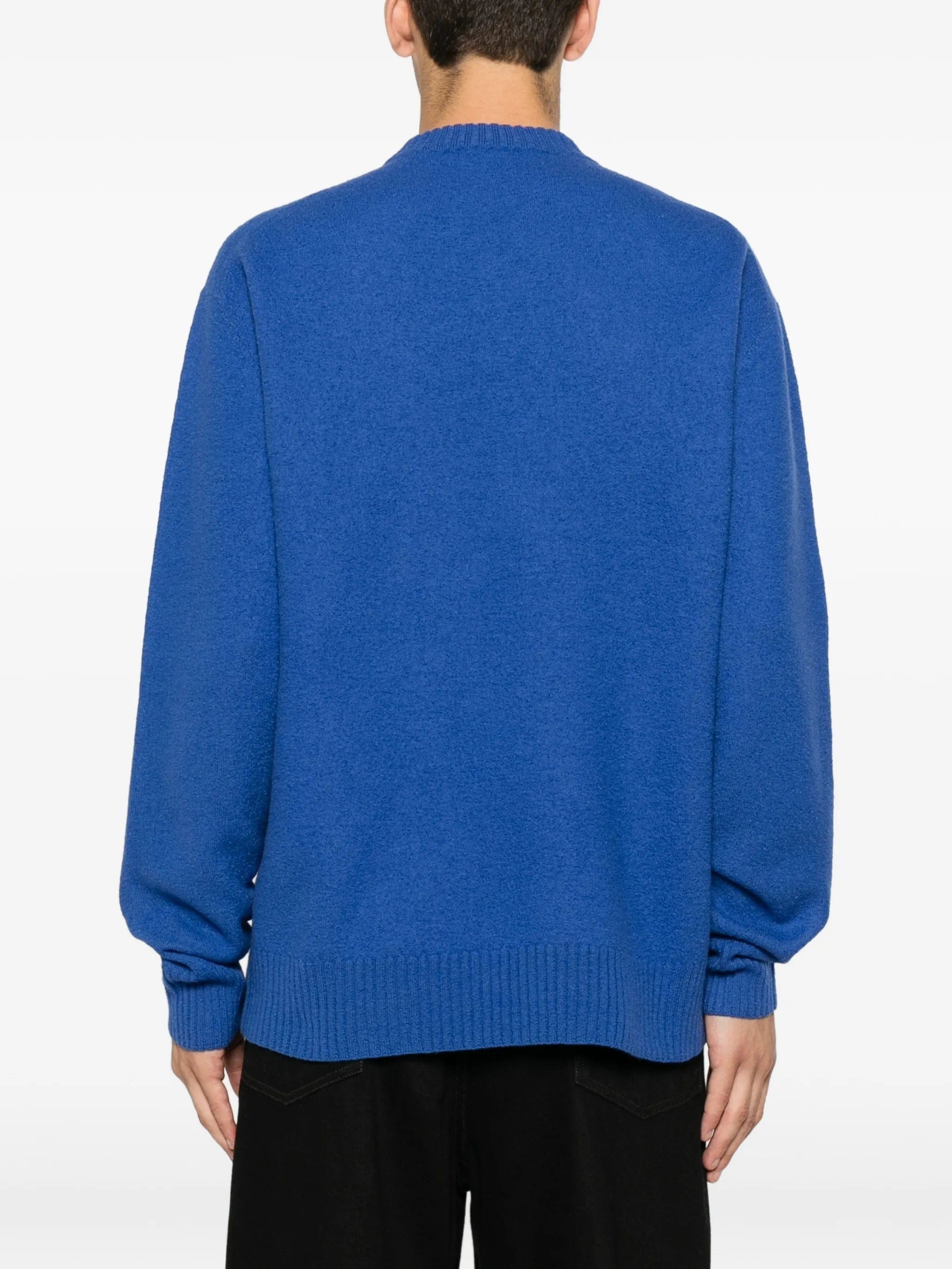 Jil Sander ribbed-knit crew-neck sweater