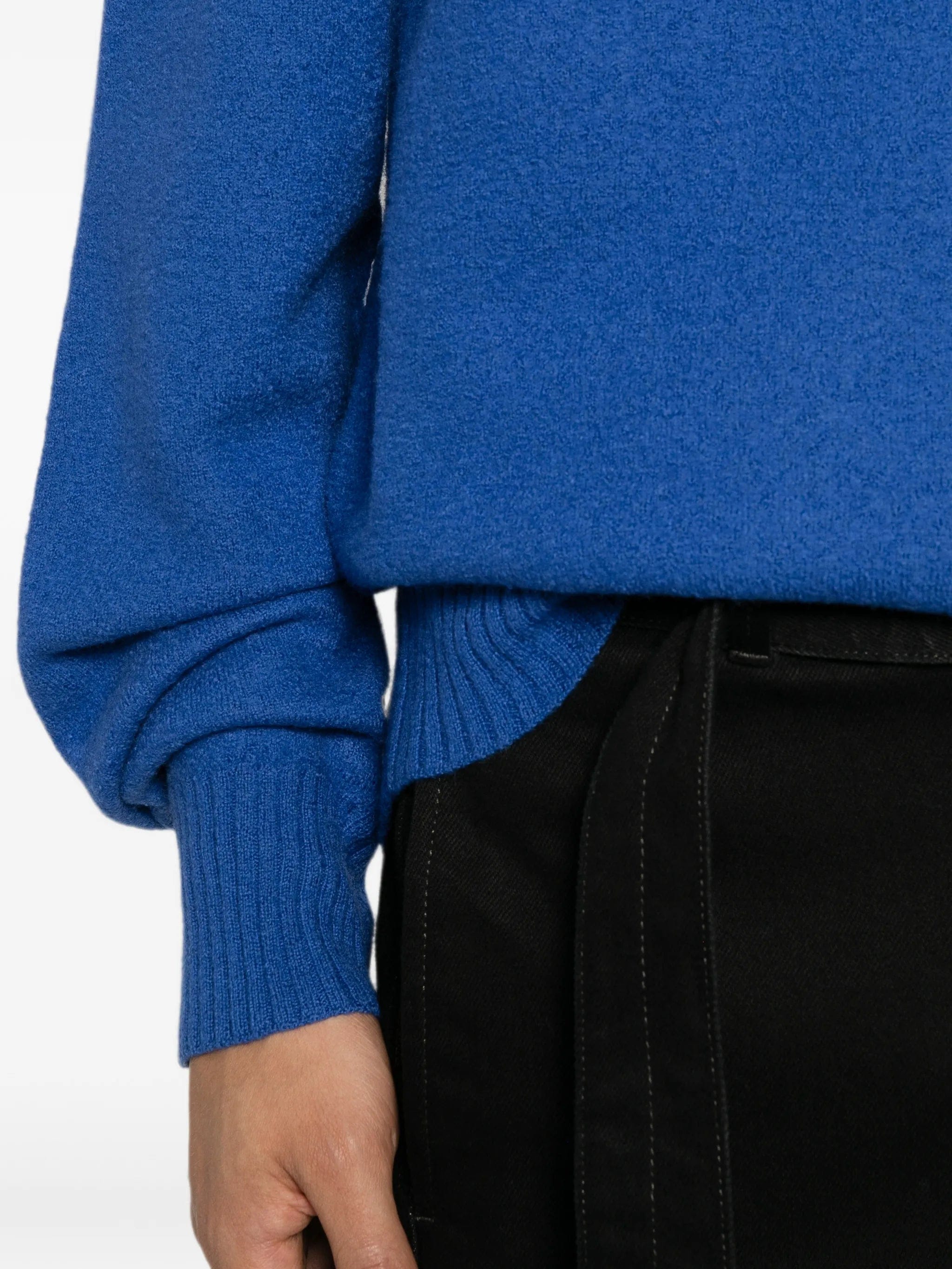 Jil Sander ribbed-knit crew-neck sweater