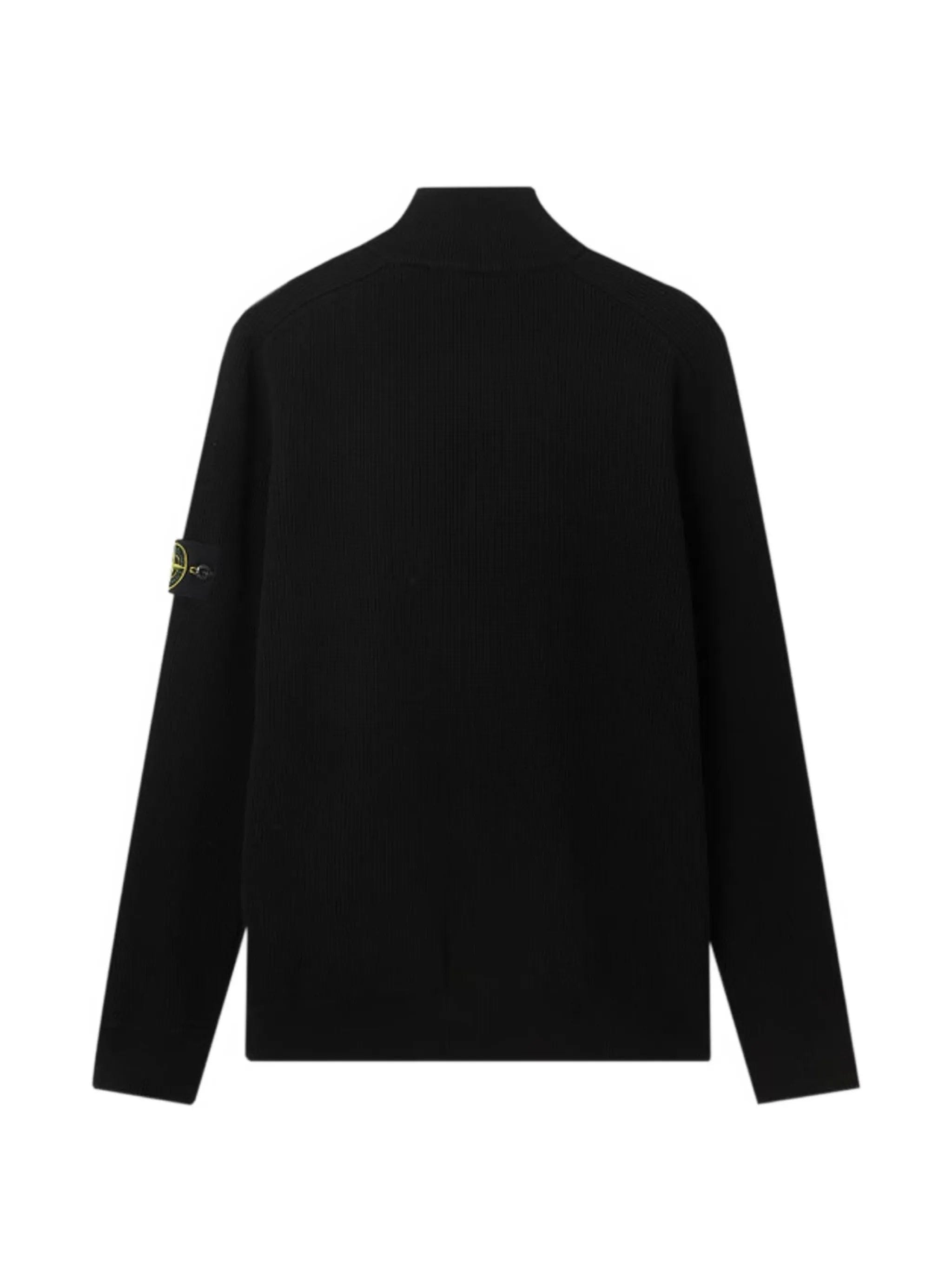 Stone Island 5100124 ribbed soft organic cotton sweater