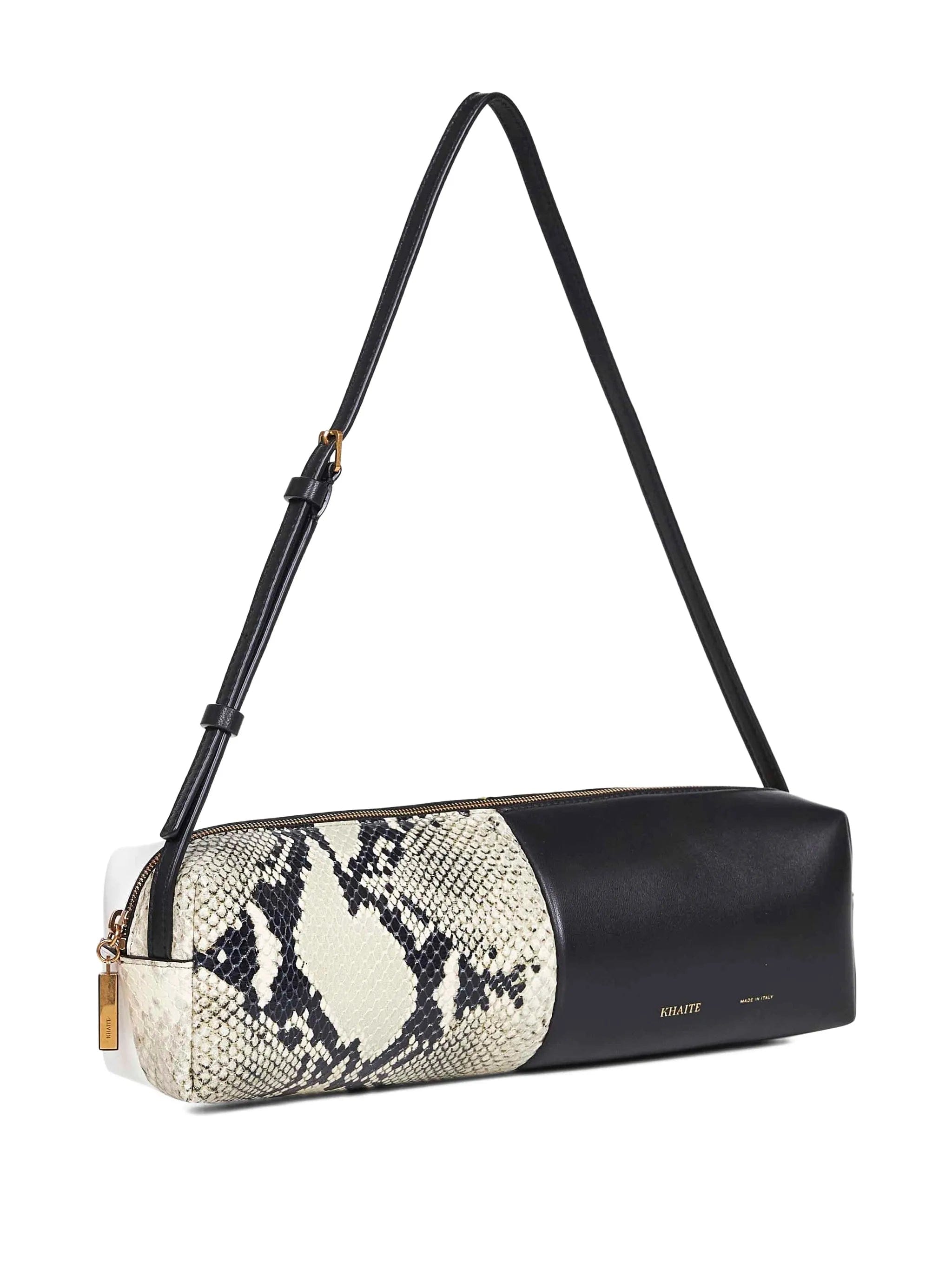 KHAITE Kye shoulder bag in fern-multi