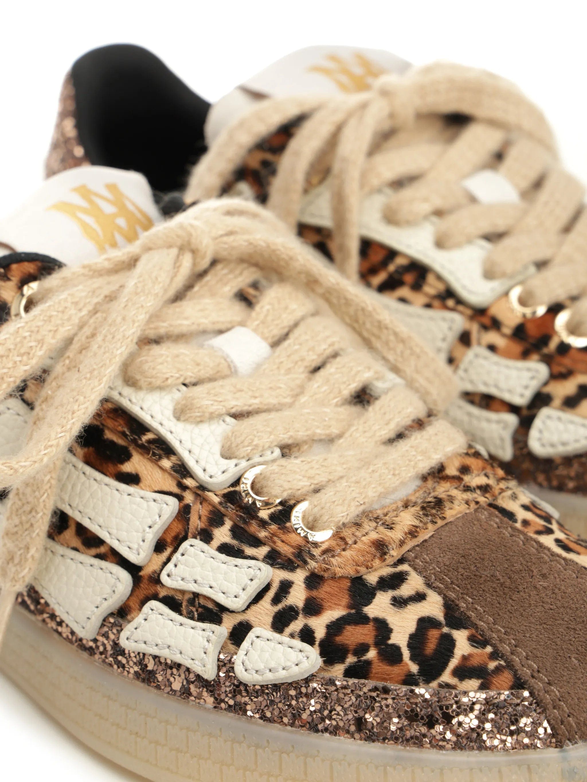 Amiri leopard pacific Bones sneakers
