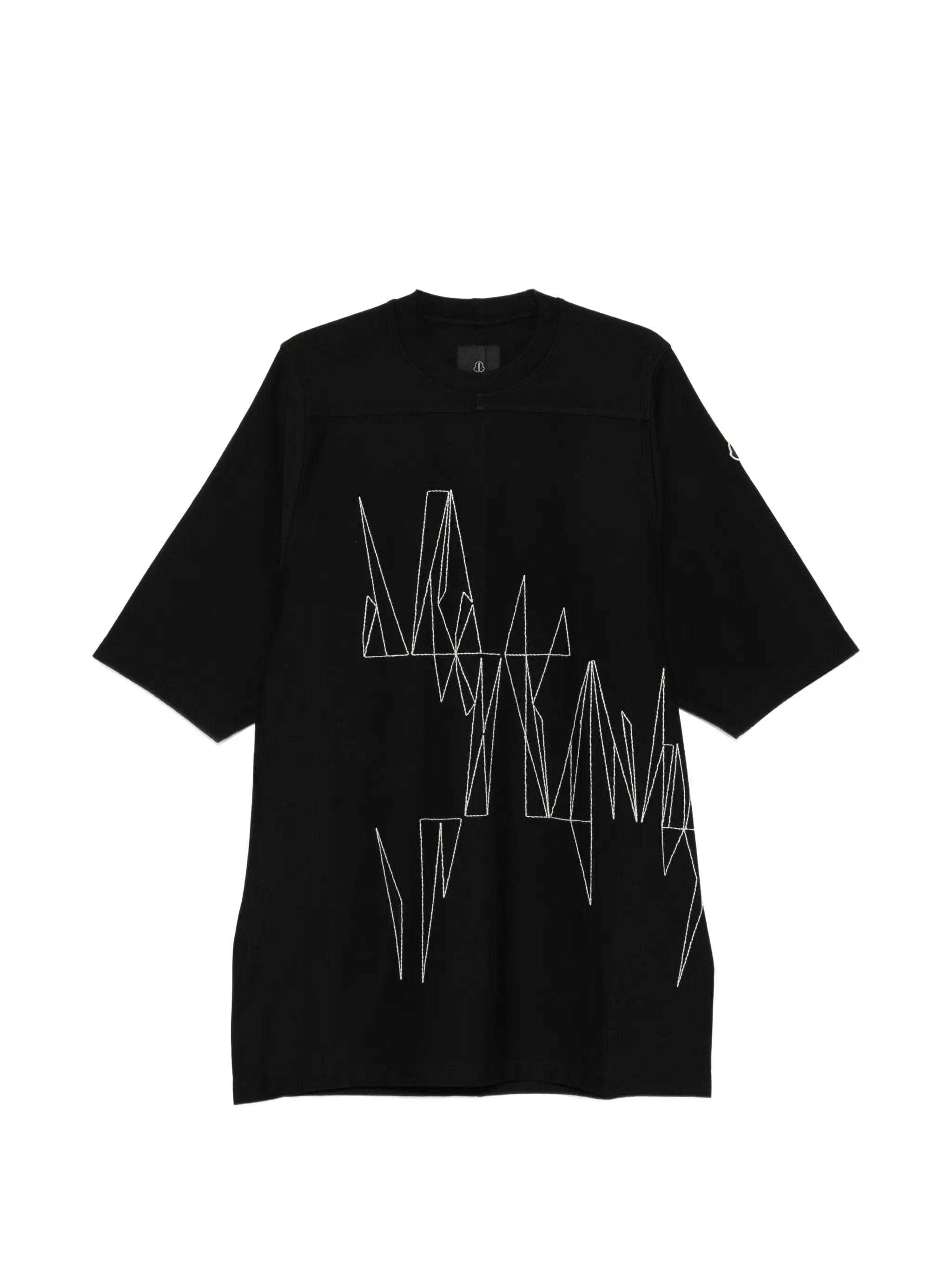 Moncler x Rick Owens embroidered crewneck T-shirt