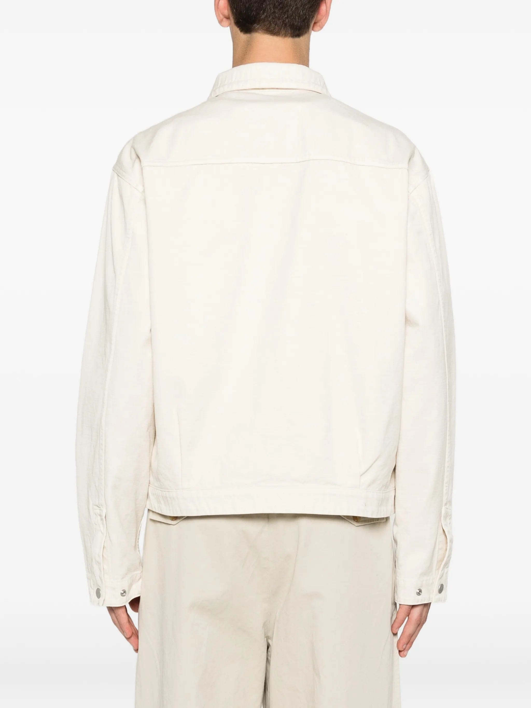 Stone Island 4100074 slub cotton Batavia-TC_S.I. Marina coach jacket