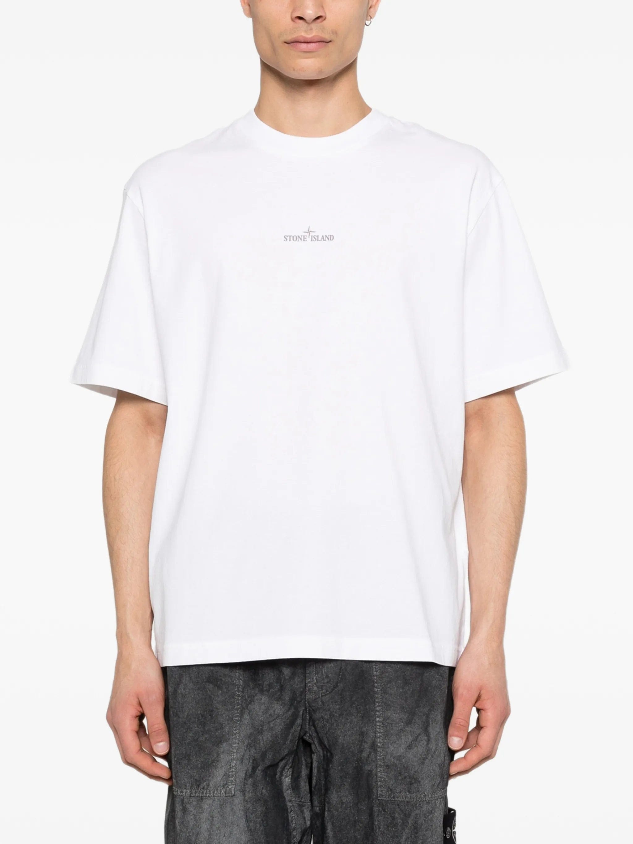Stone Island 2100001 combed organic cotton jersey T-shirt