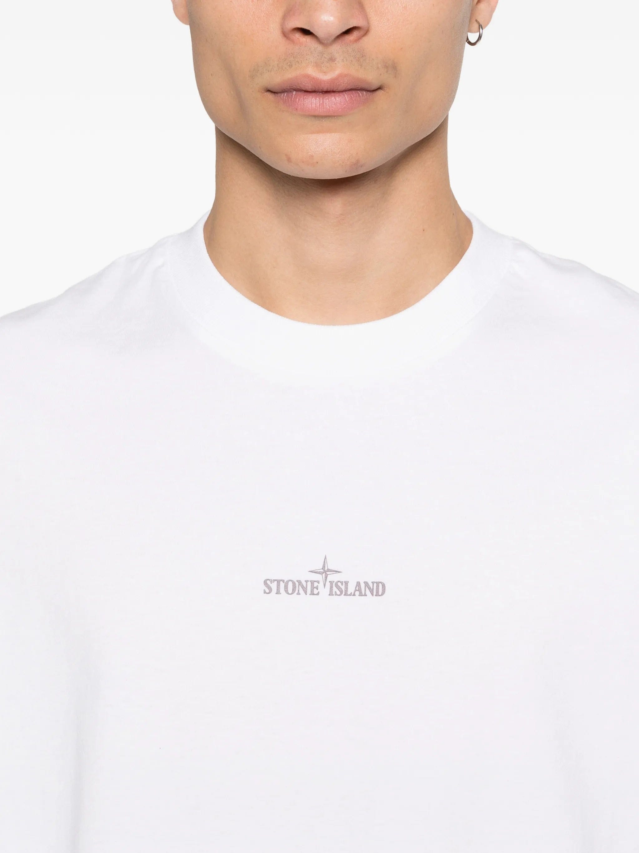 Stone Island 2100001 combed organic cotton jersey T-shirt