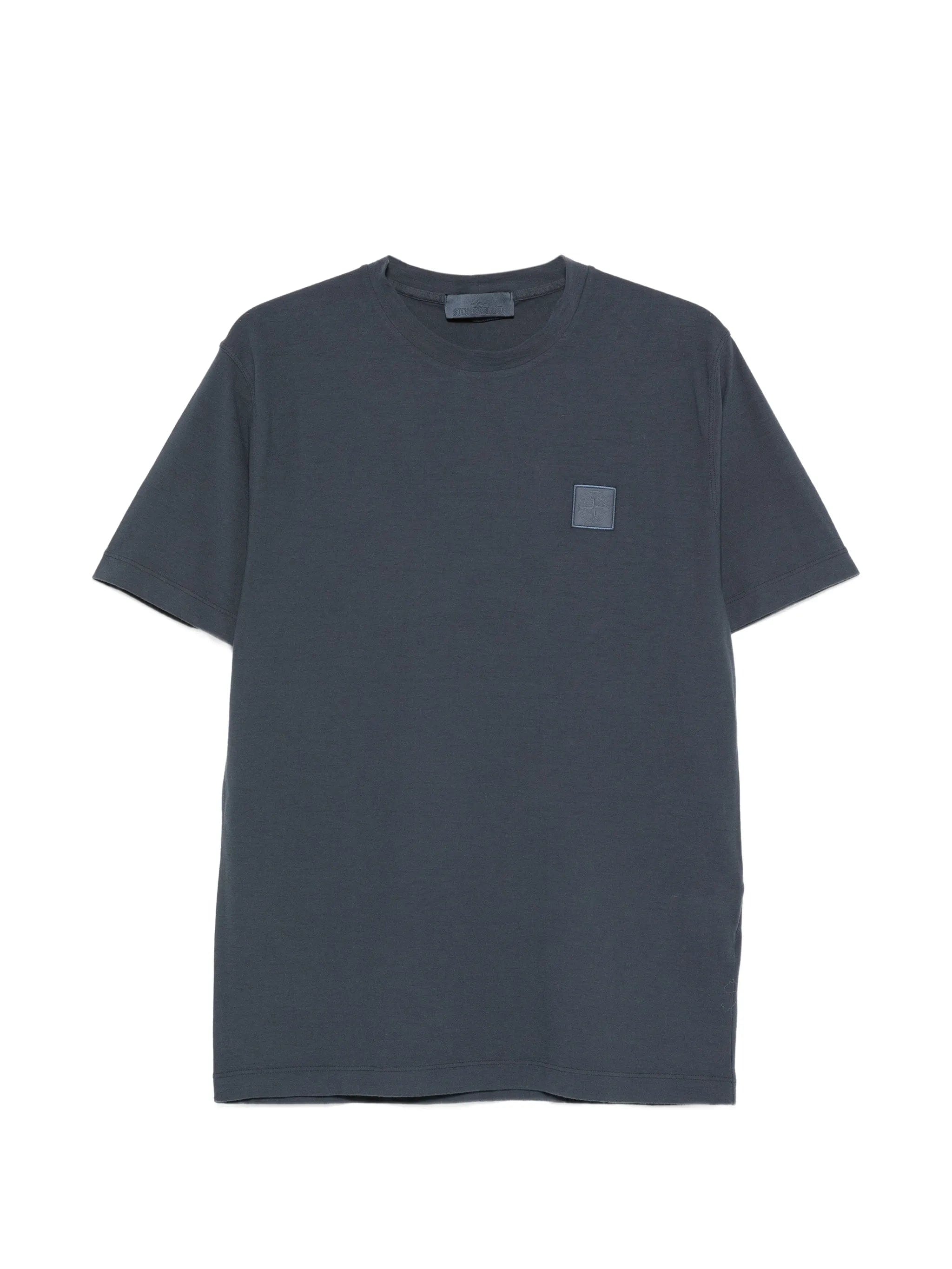 Stone Island 2100021 organic cotton jersey crepe S.I. Ghost T-shirt