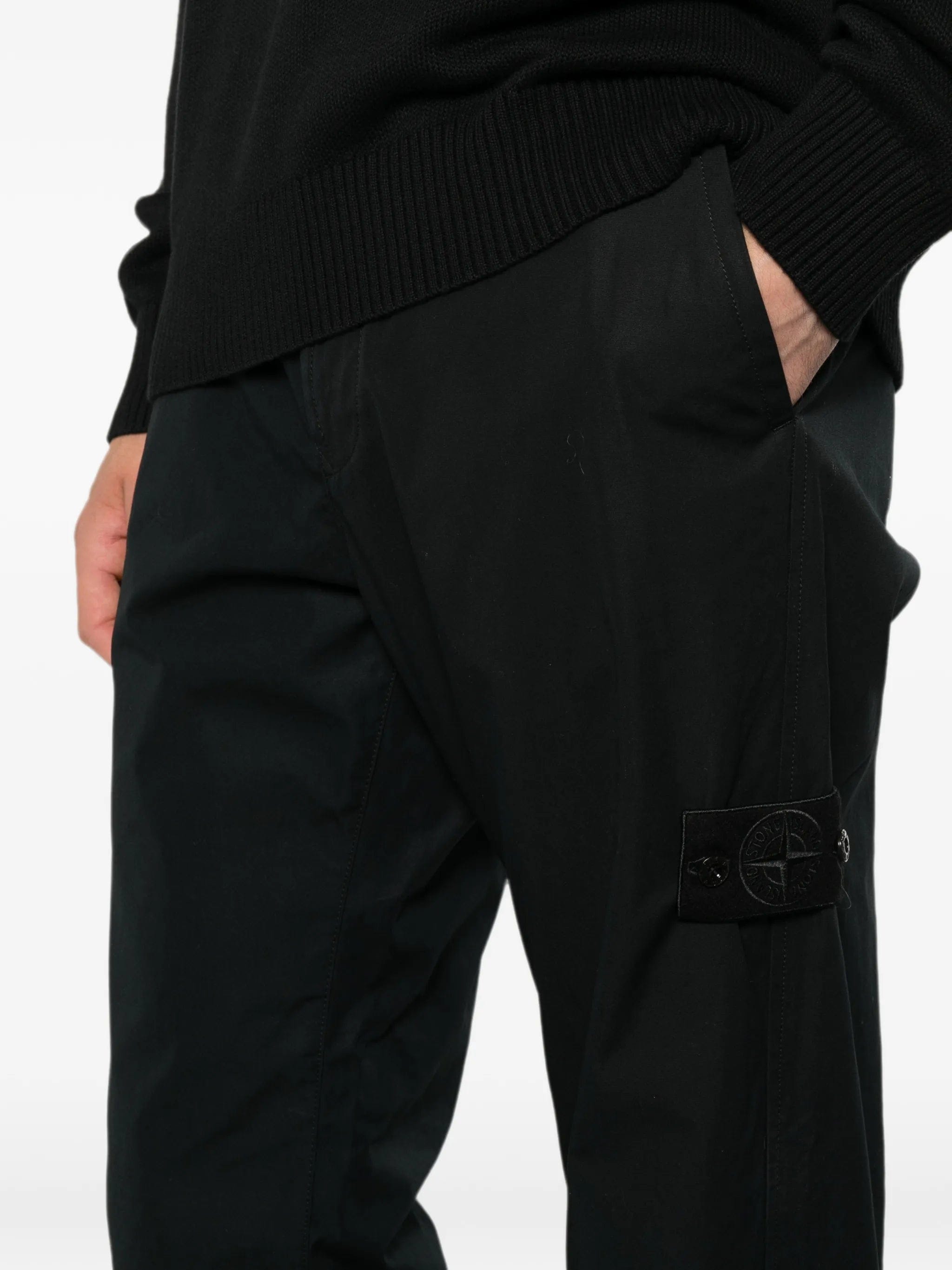 Stone Island 3100020 logo-patch cargo pants