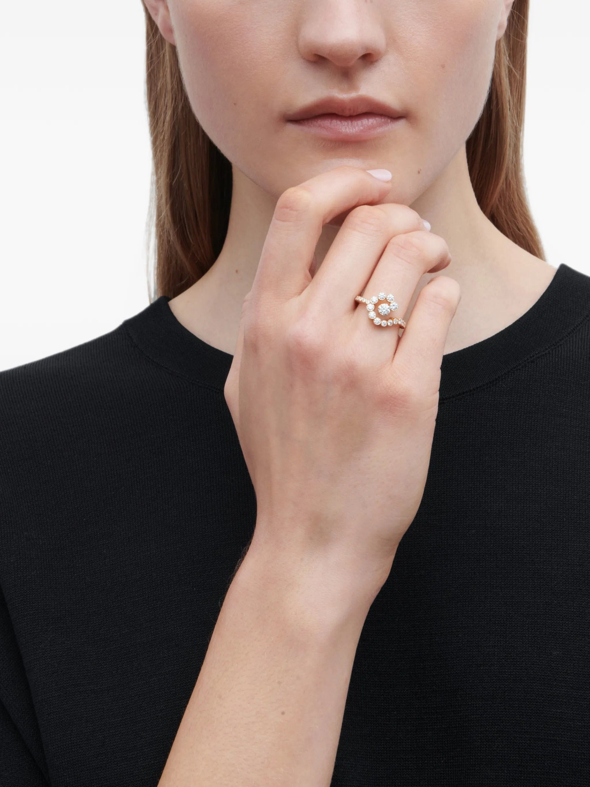 Sophie Bille Brahe Escargot diamond ring