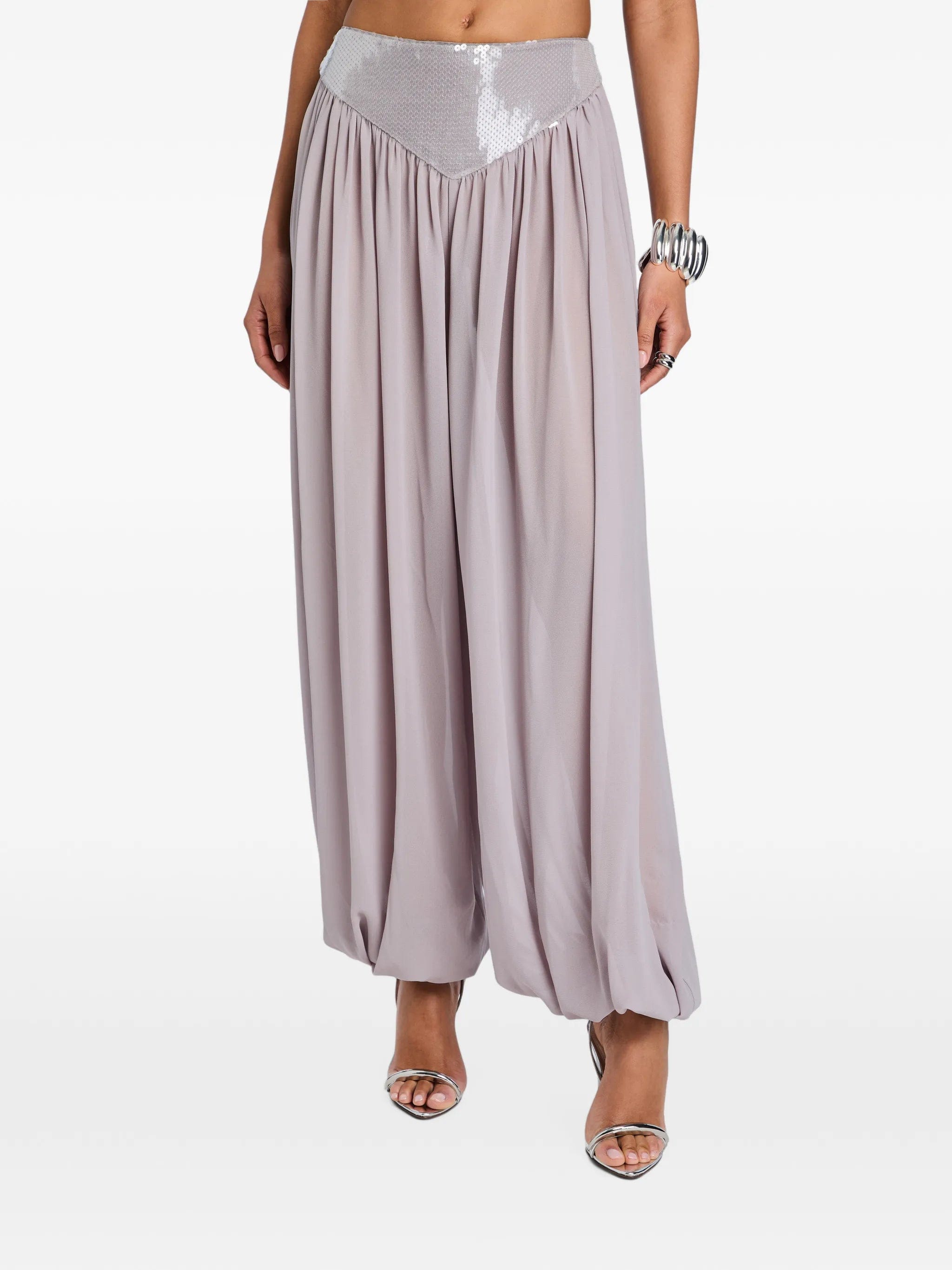 Retrofete Pyna sequin-embellished trousers