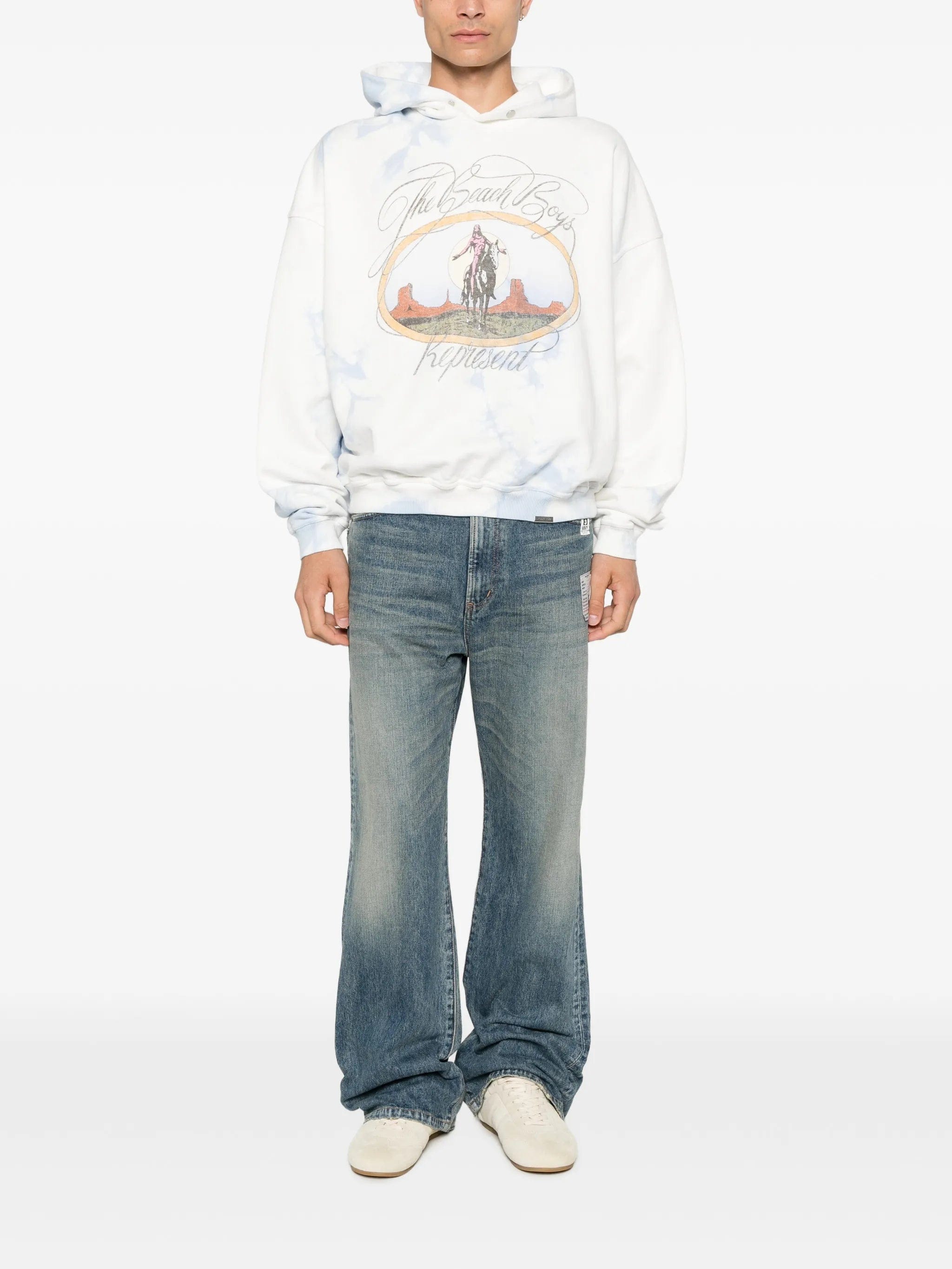Represent Beach Boys graphic-print hoodie