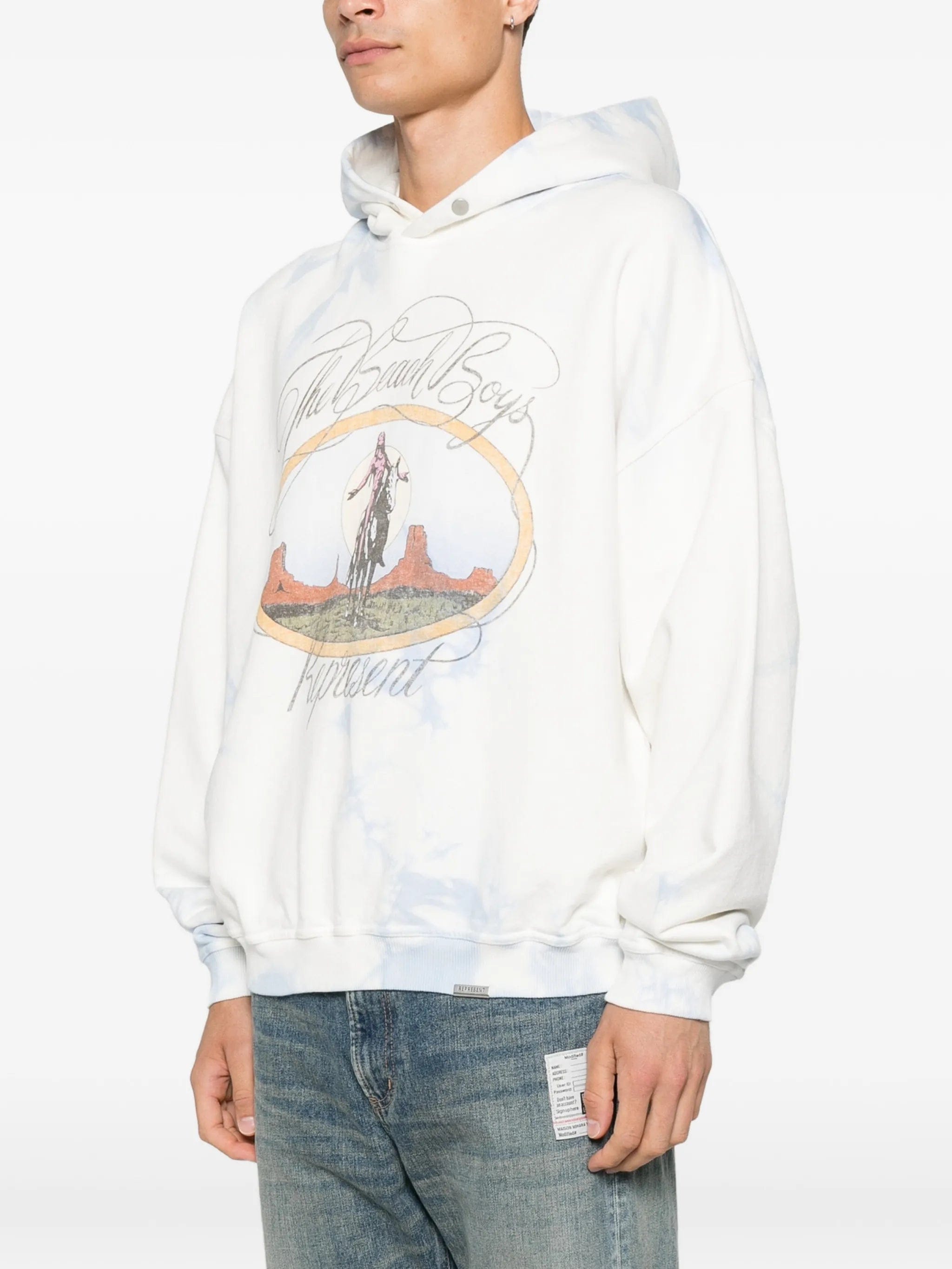 Represent Beach Boys graphic-print hoodie