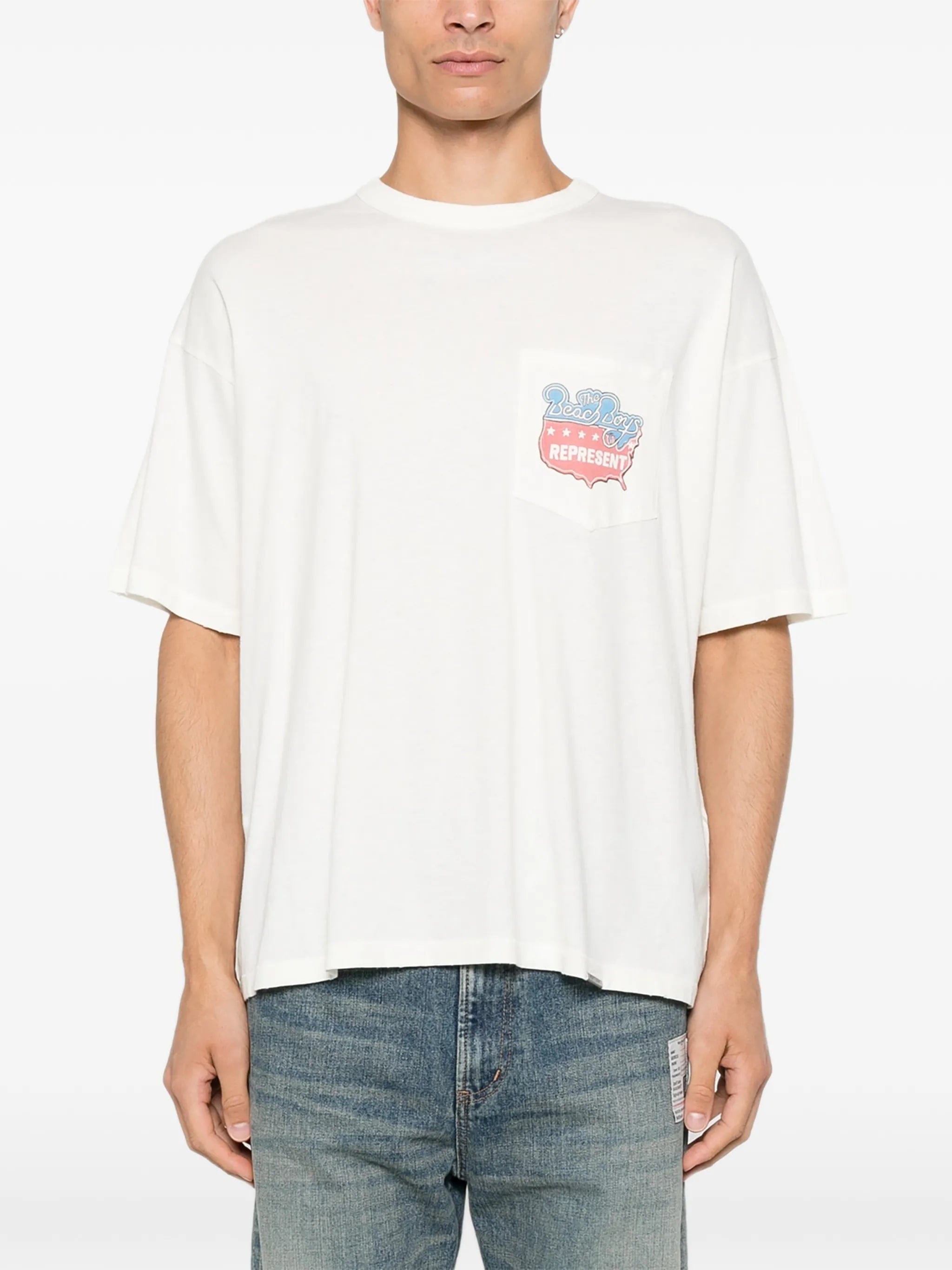 Represent Beach Boys chest-pocket T-shirt