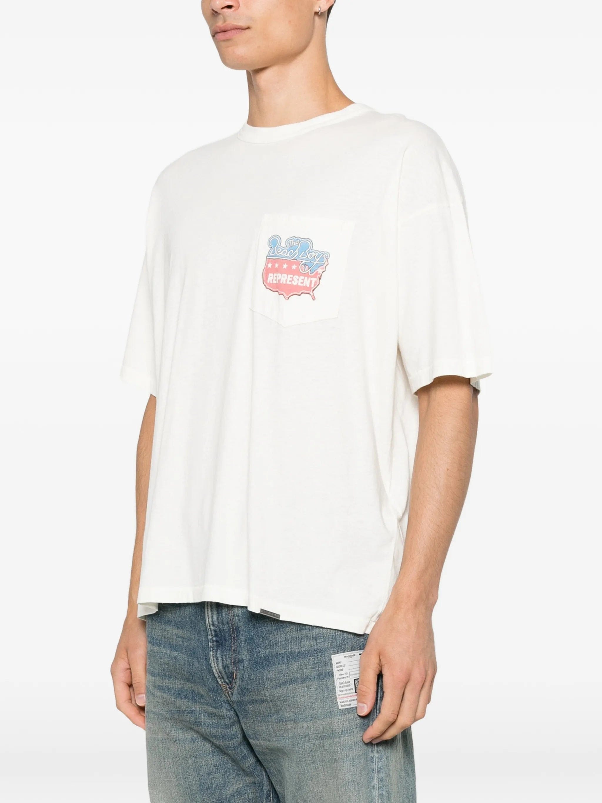 Represent Beach Boys chest-pocket T-shirt