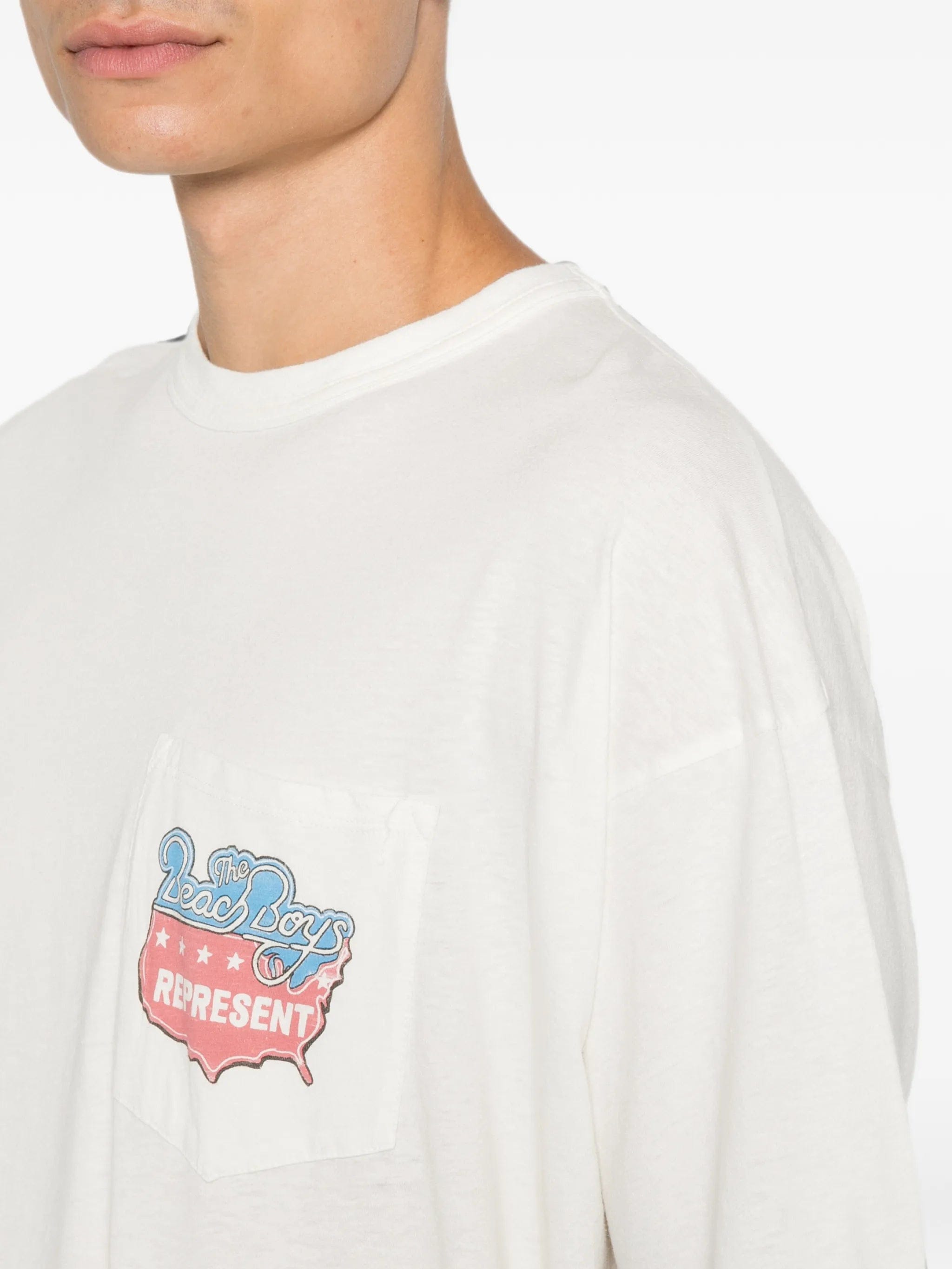 Represent Beach Boys chest-pocket T-shirt