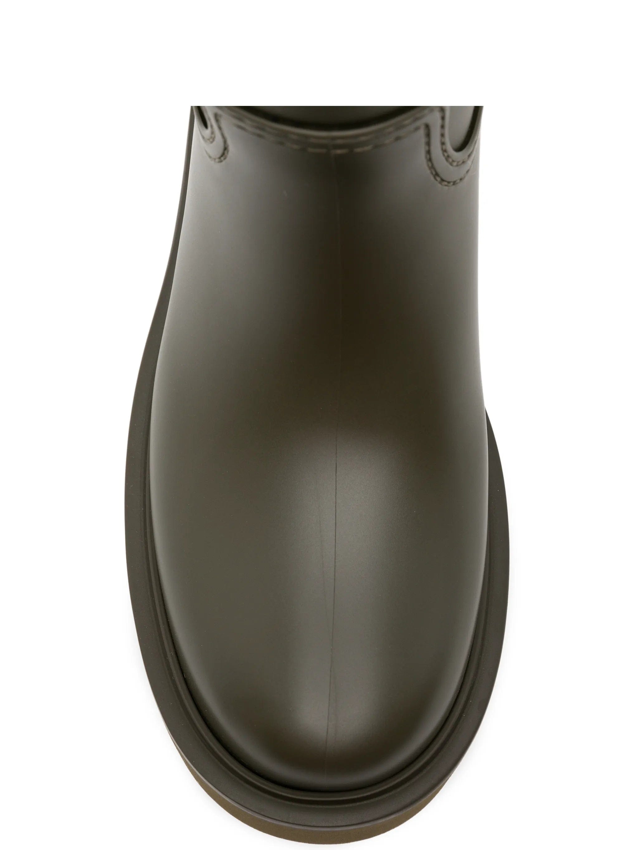 Moncler Kickstream logo-patch rain boots