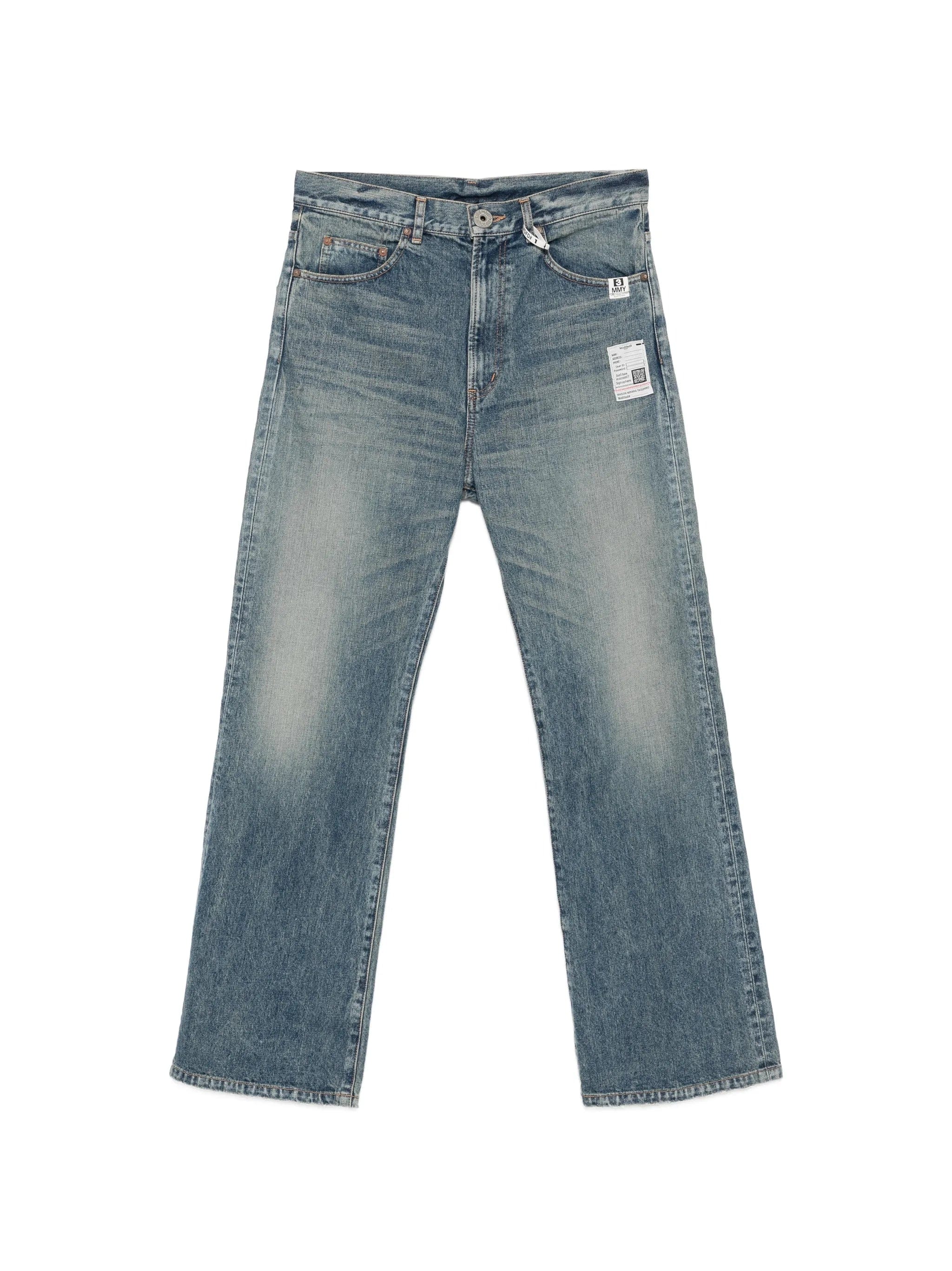 Maison Mihara Yasuhiro flare tapered jeans