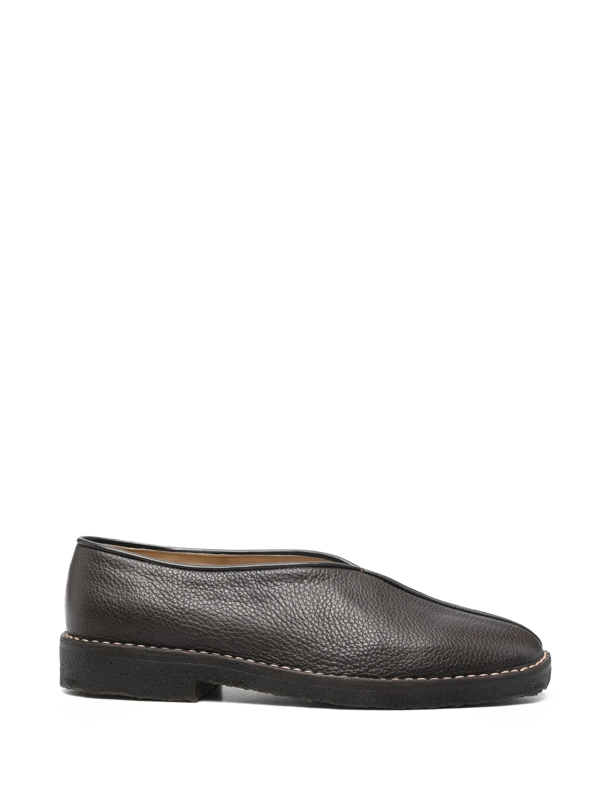 LEMAIRE flat leather loafers