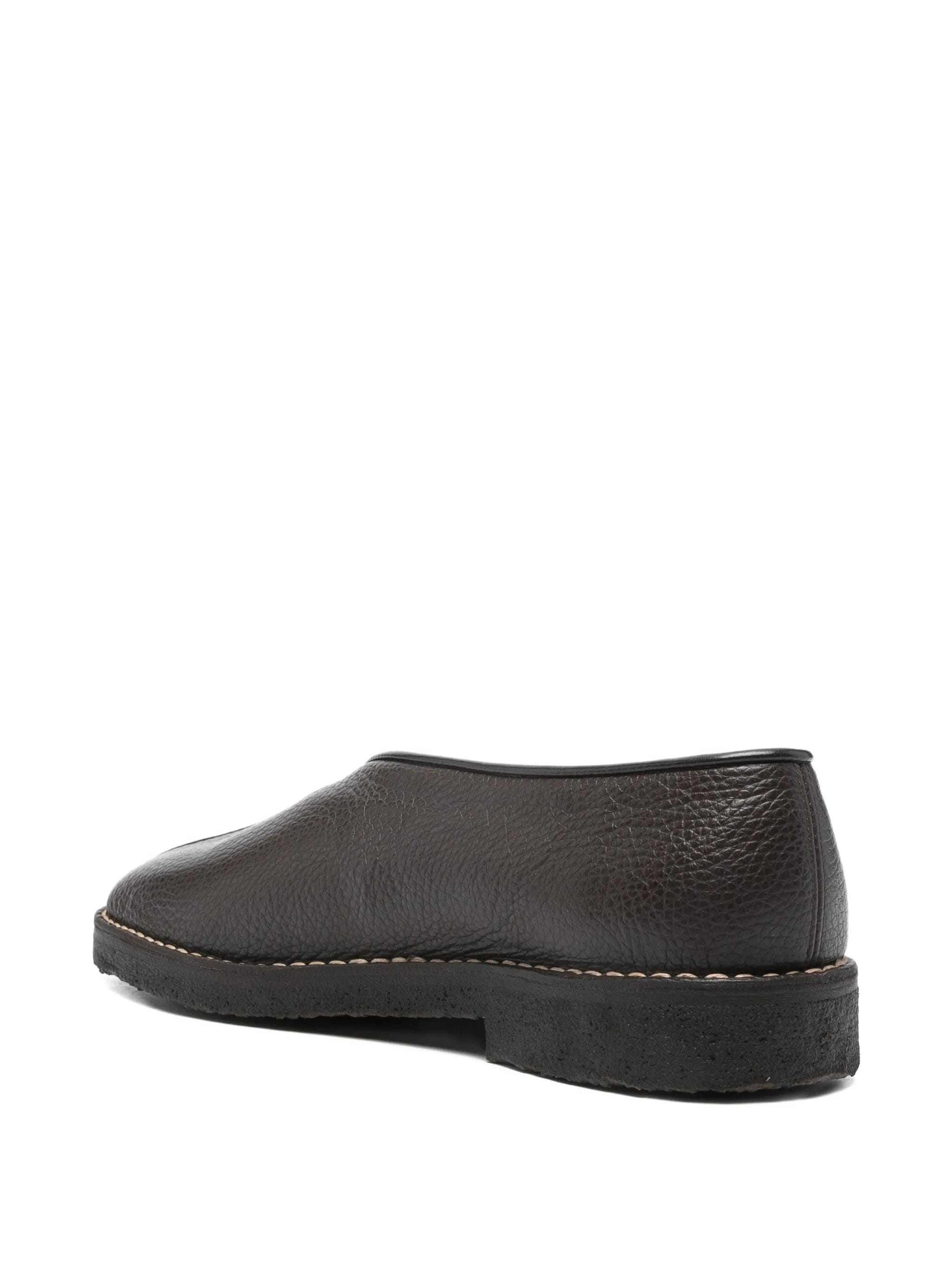 LEMAIRE flat leather loafers