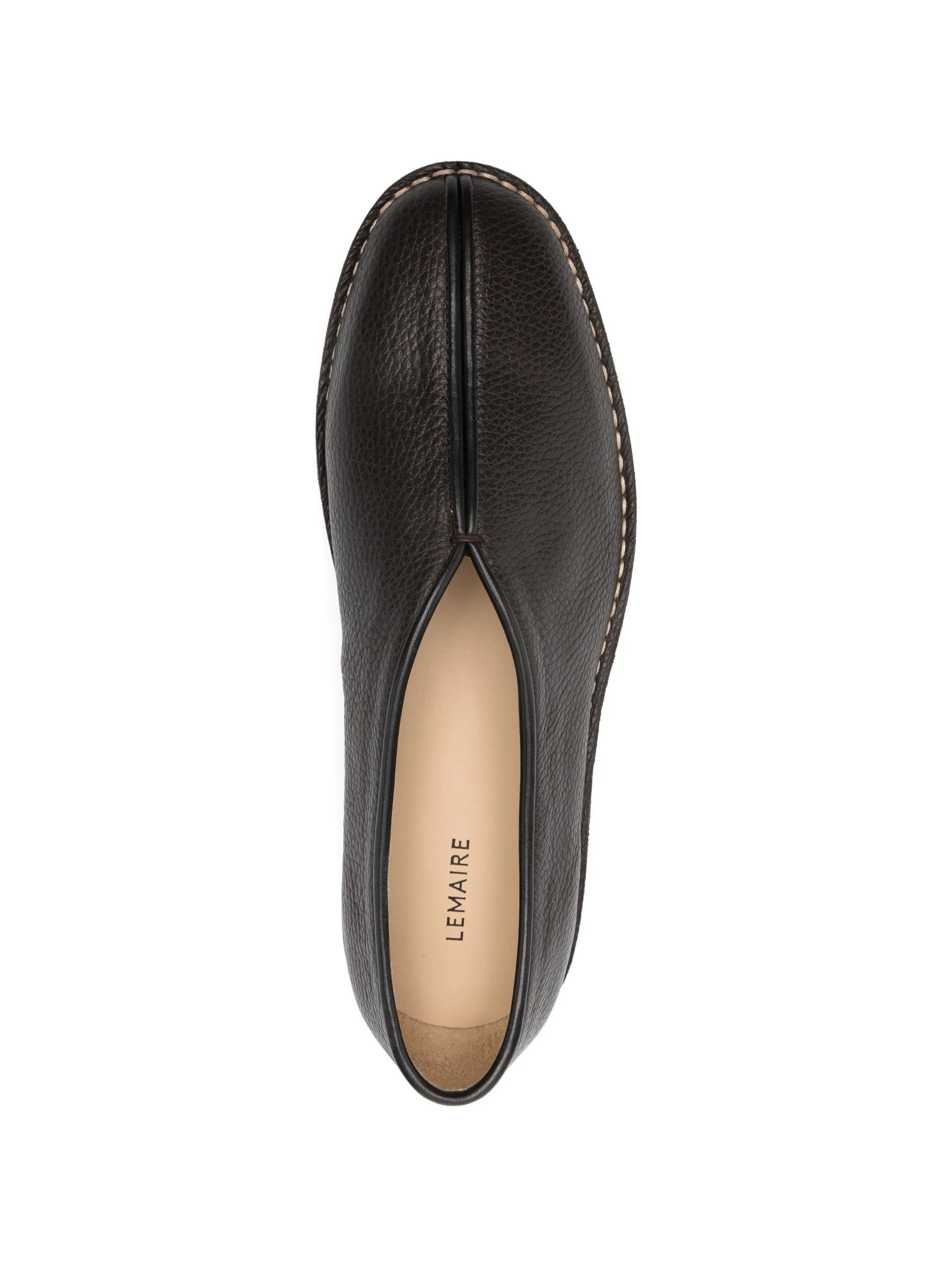 LEMAIRE flat leather loafers