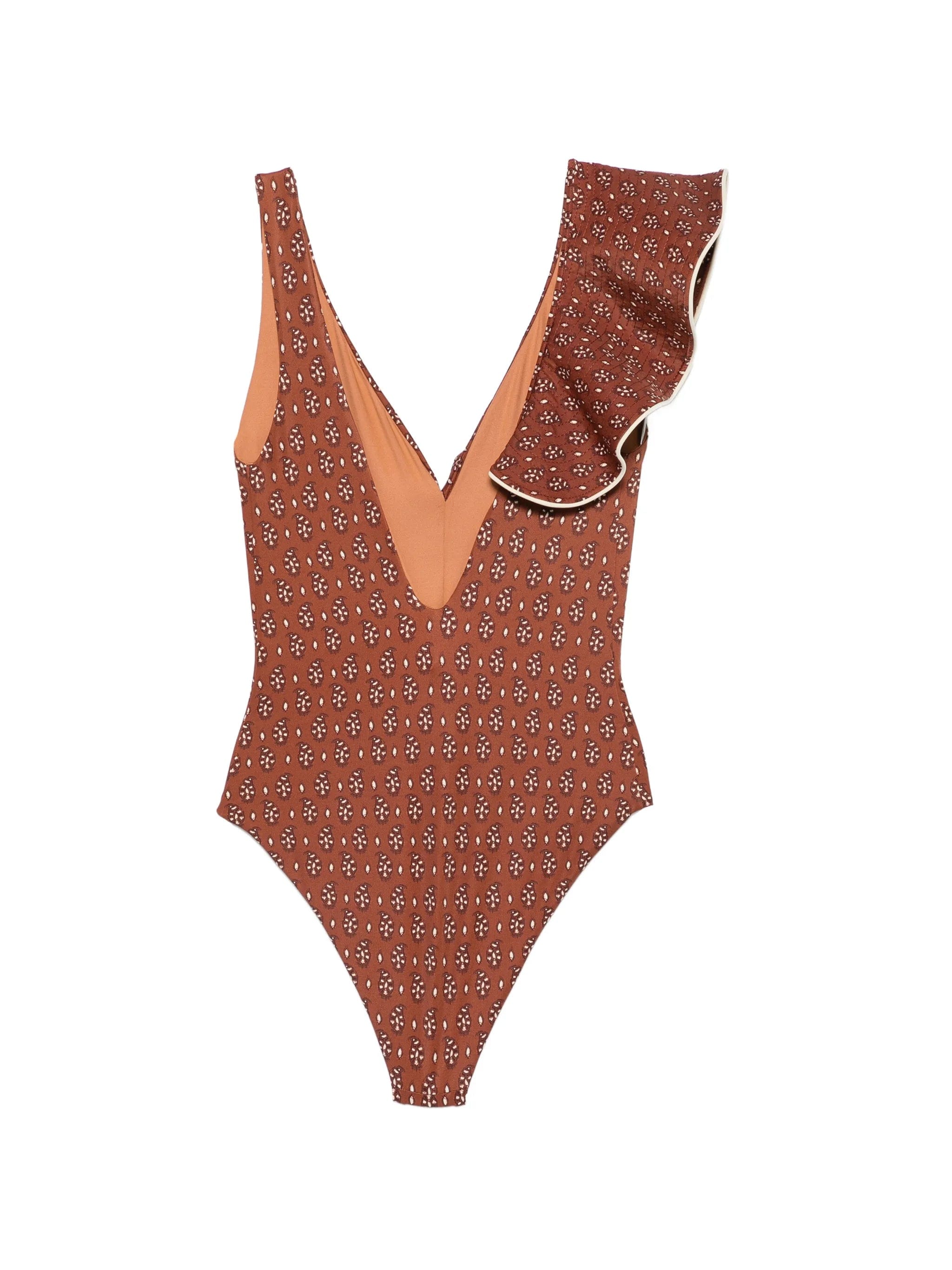 Johanna Ortiz Boleros paisley-print swimsuit
