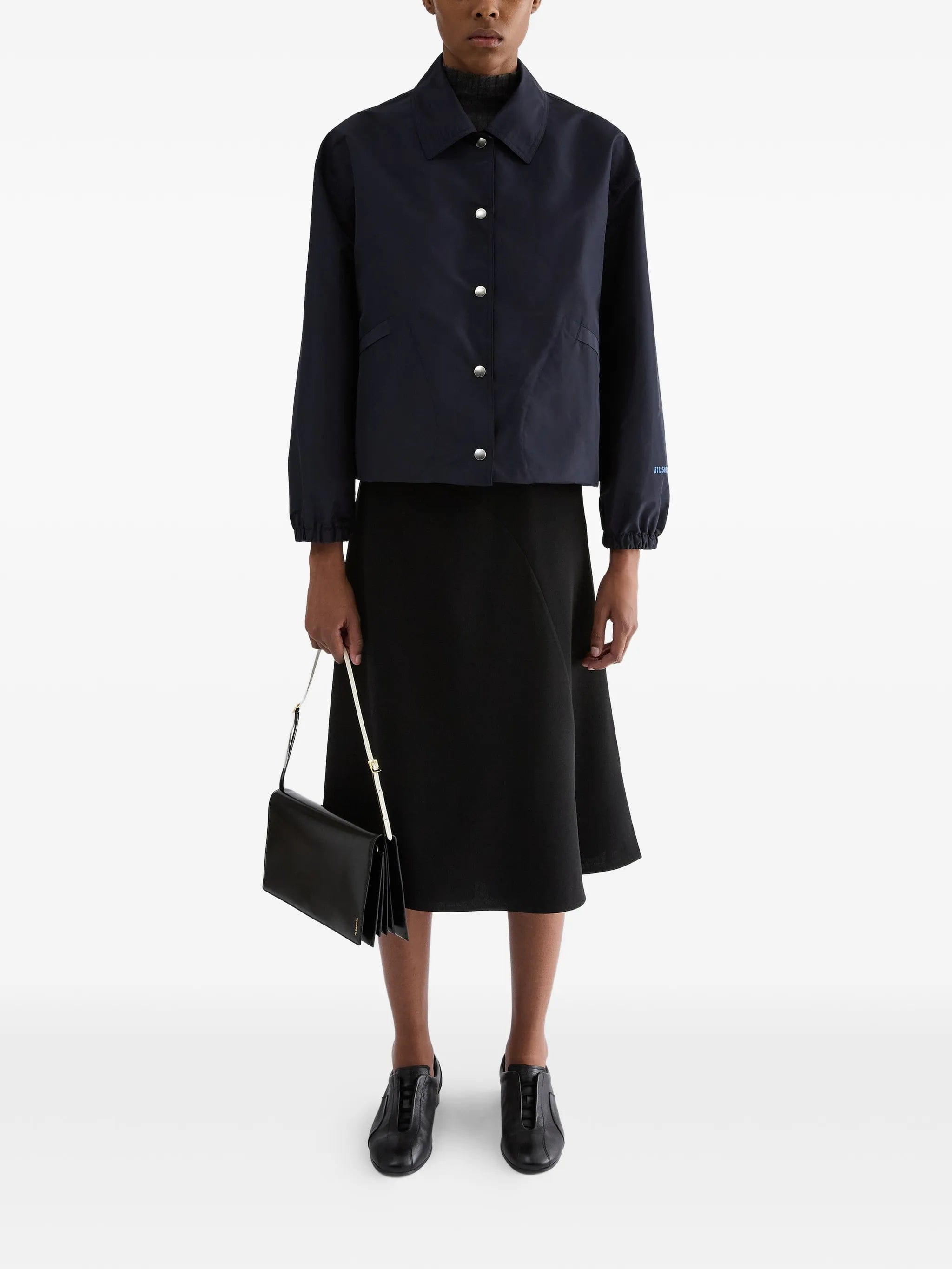 Jil Sander logo-print technical shirt