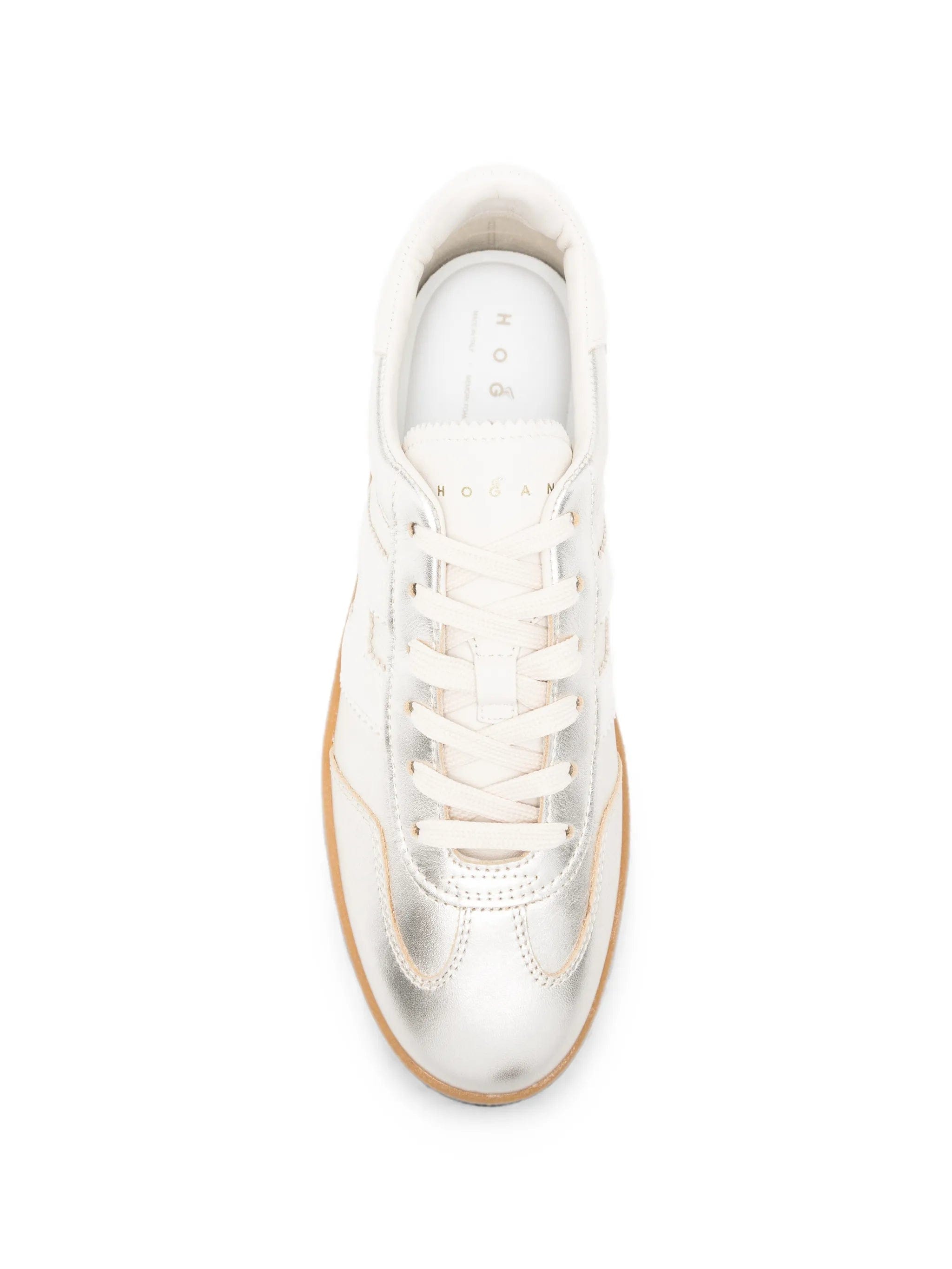 Hogan H698 metallic-effect sneakers