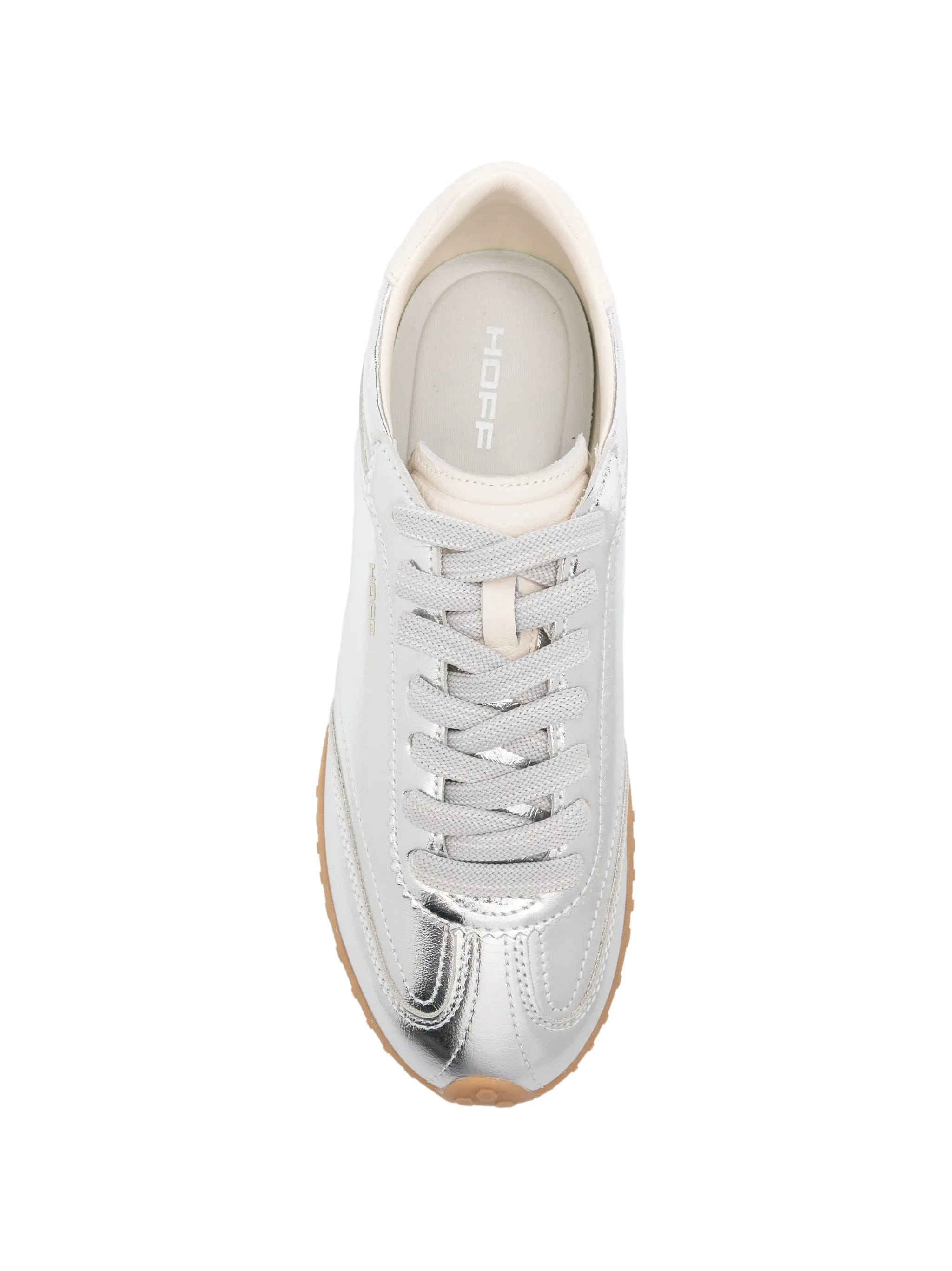 Hoff Bridge FL metallic-leather sneakers