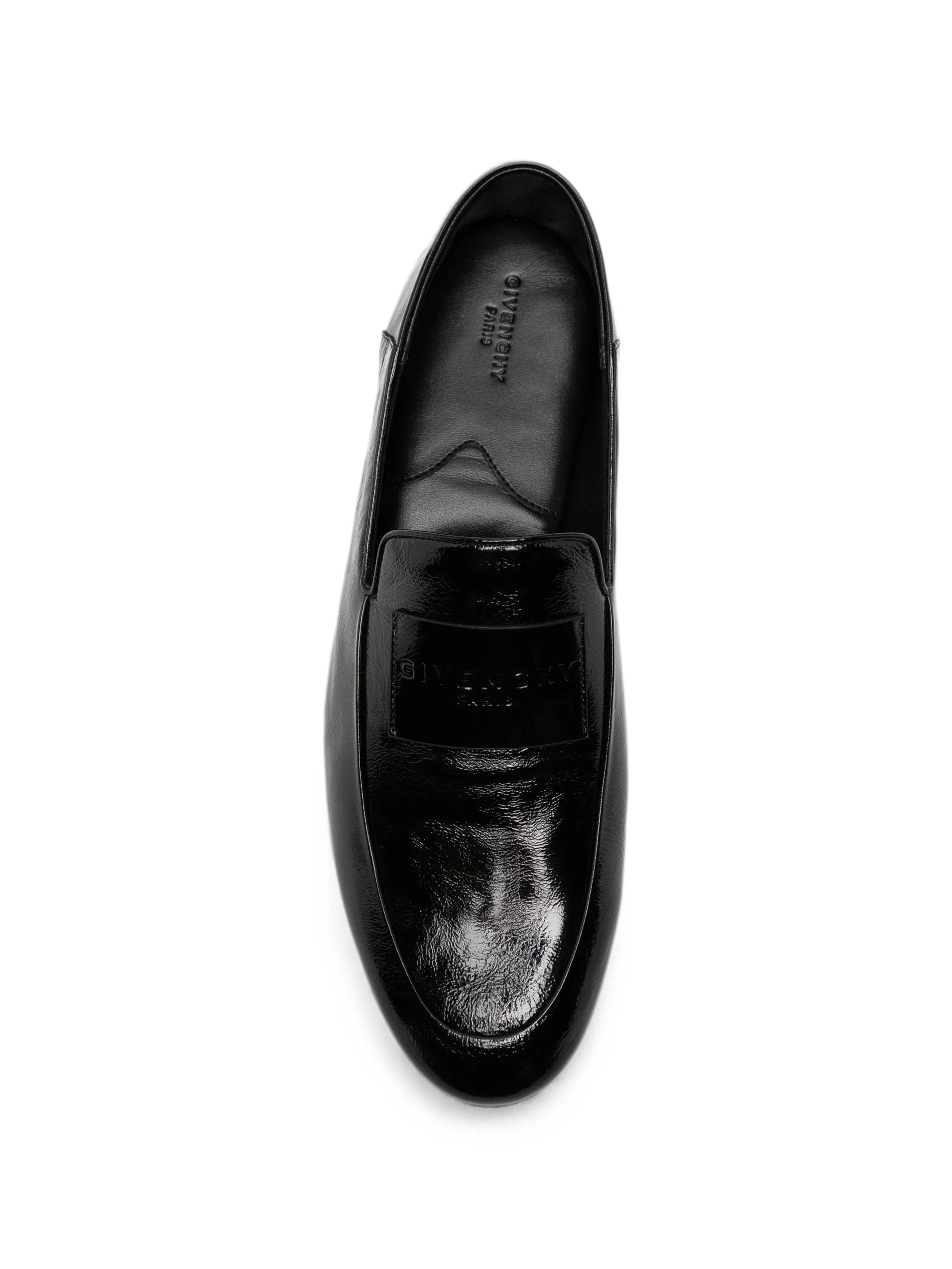 Givenchy logo-plaque leather loafers