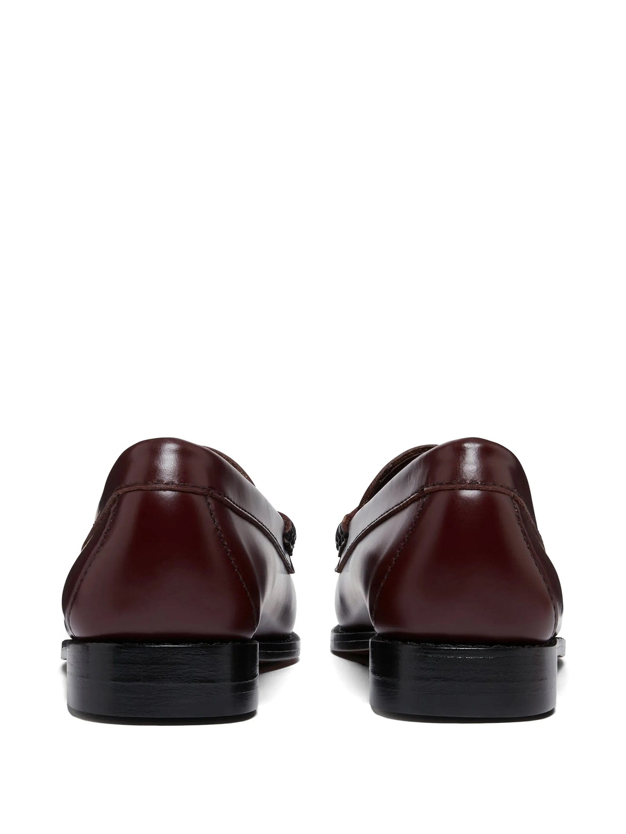 G.H.Bass Weejuns Weave penny loafers
