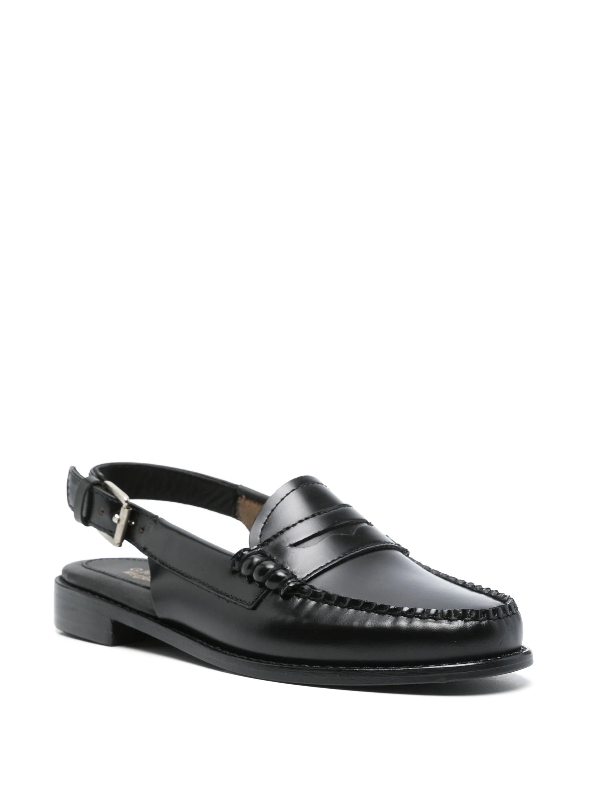 G.H.Bass Weejuns slingback penny loafers