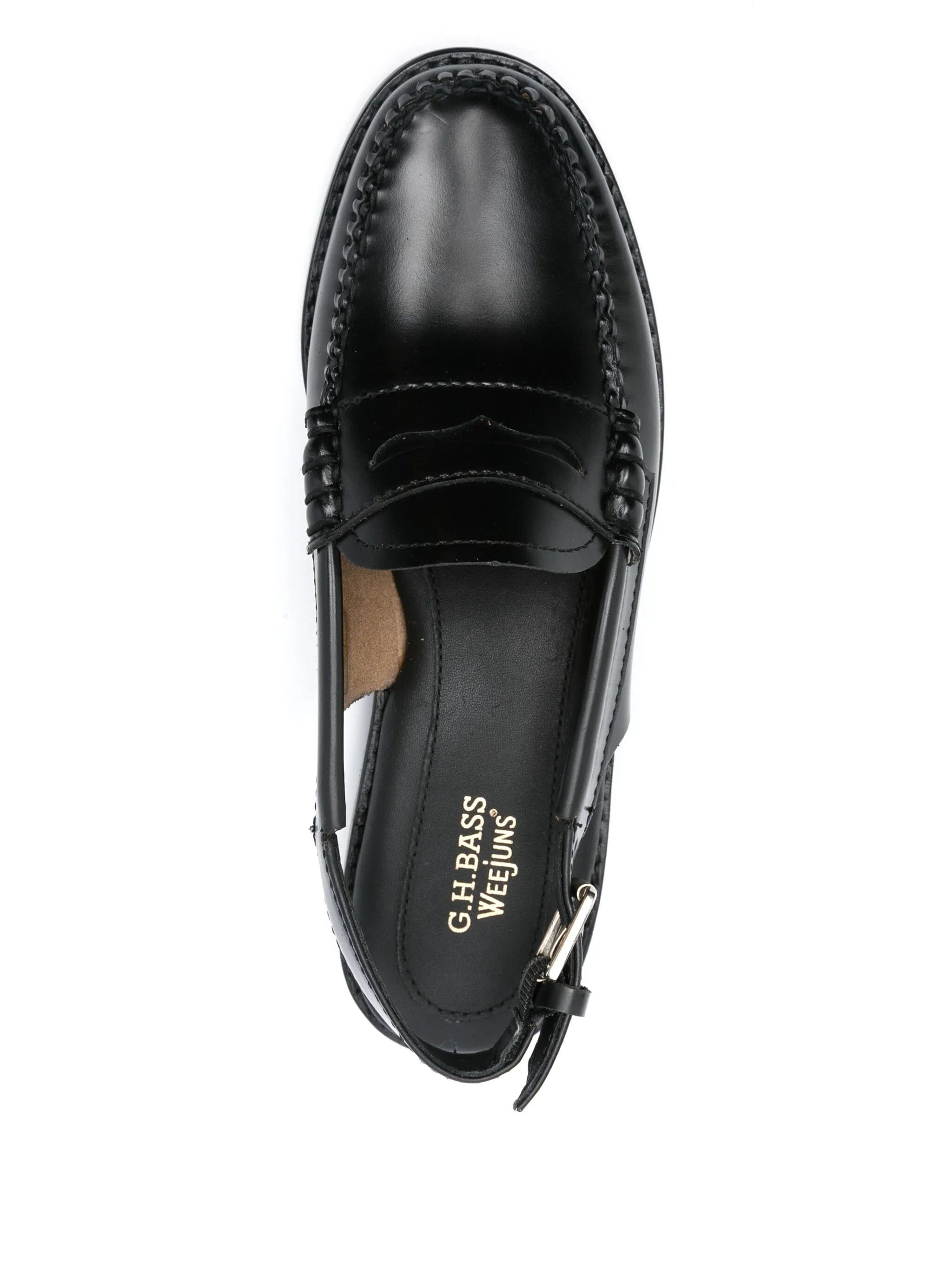 G.H.Bass Weejuns slingback penny loafers