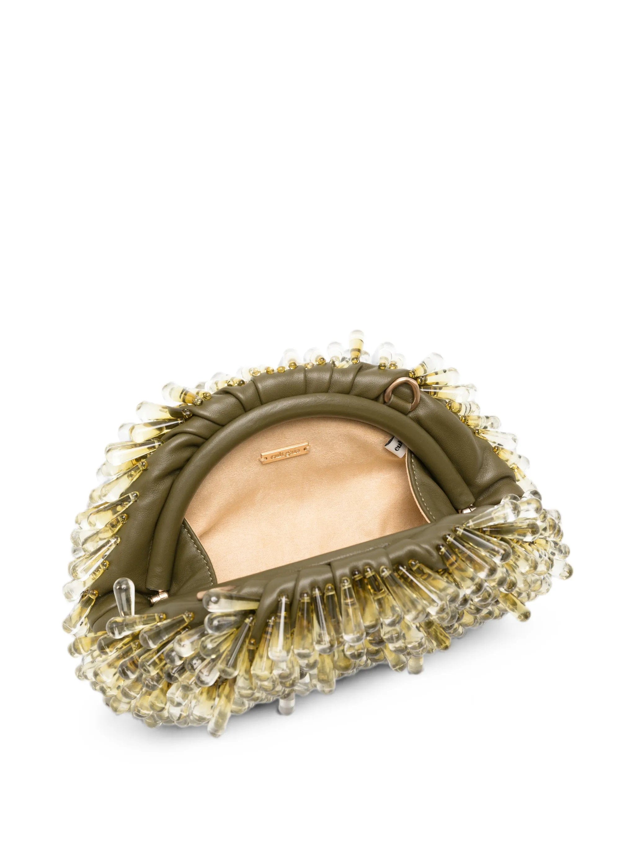 Cult Gaia Jaala Nano beaded crossbody bag