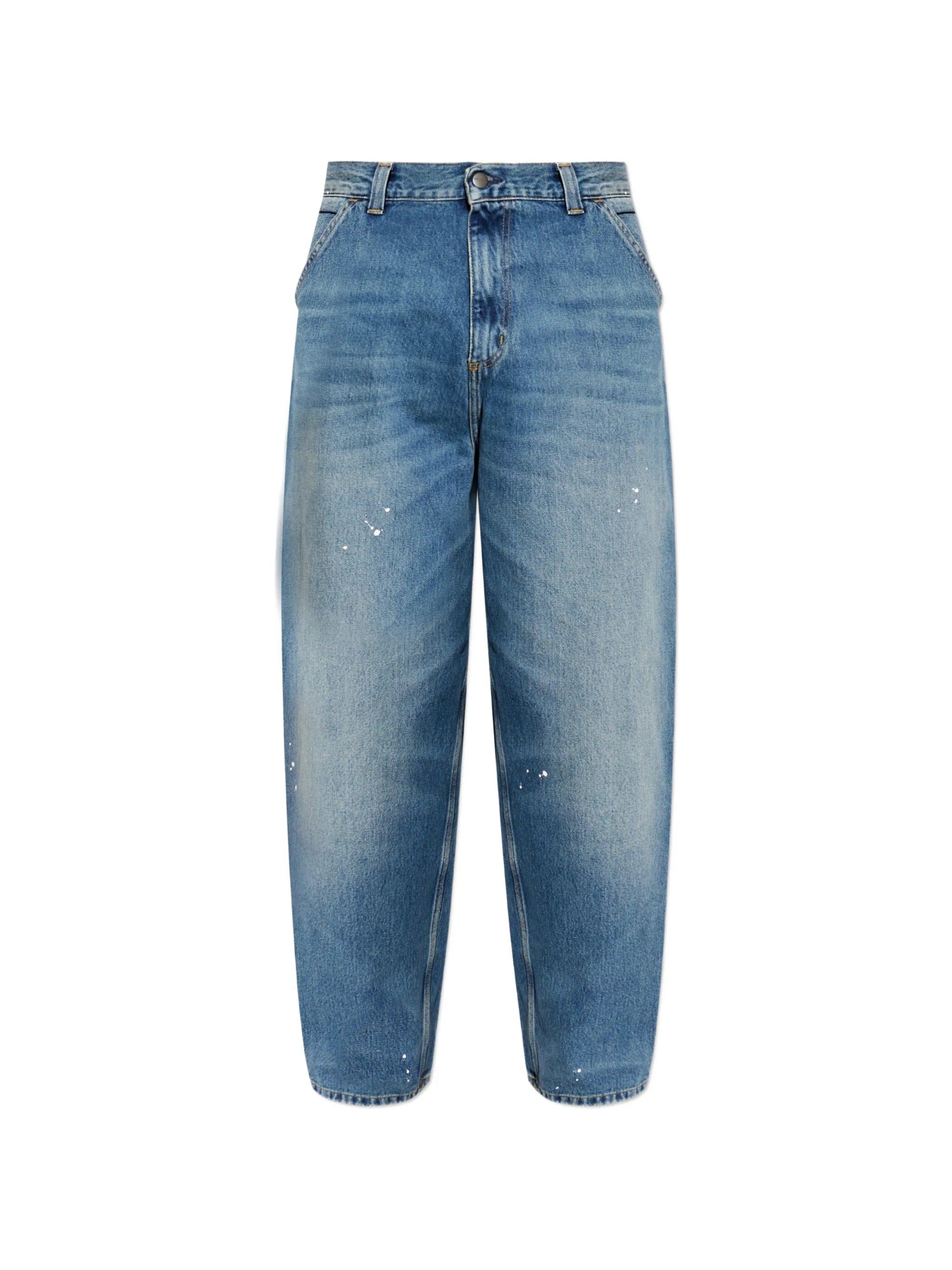 Carhartt WIP paint-splatter carpenter jeans