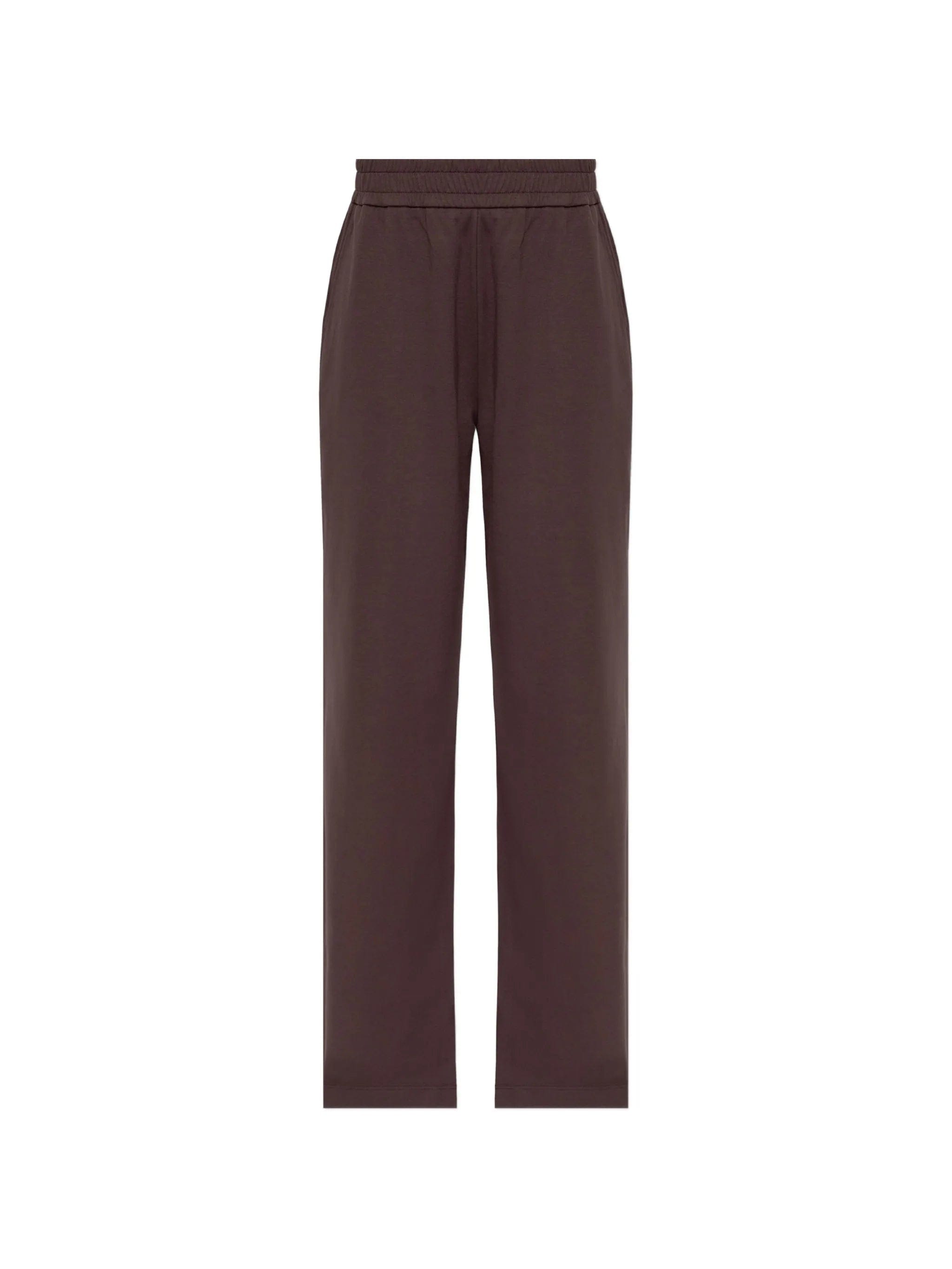 Moncler logo-patch wide-leg track trousers
