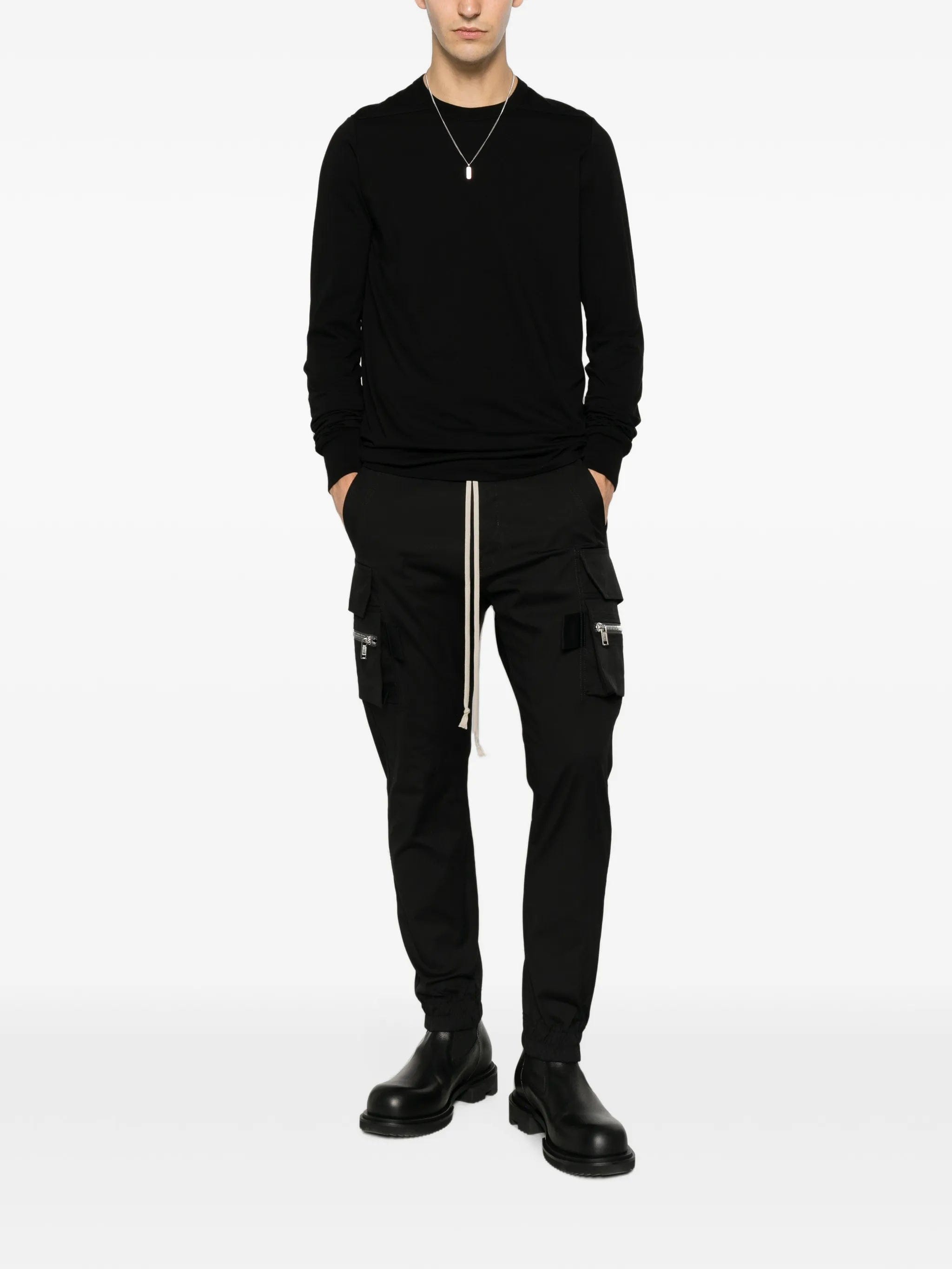 Rick Owens Mastodon multi-pocket drawstring track pants
