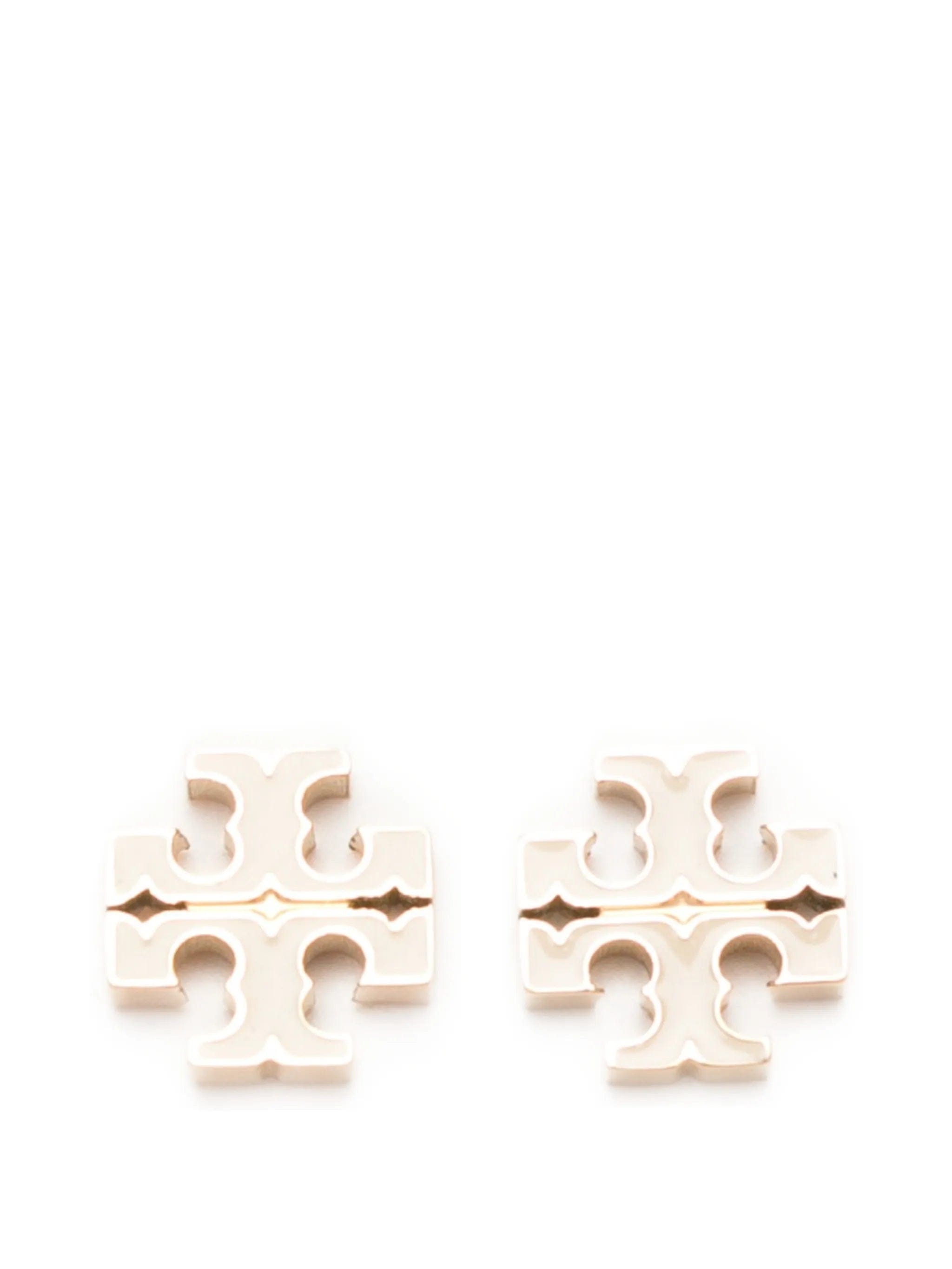 Tory Burch logo stud earrings