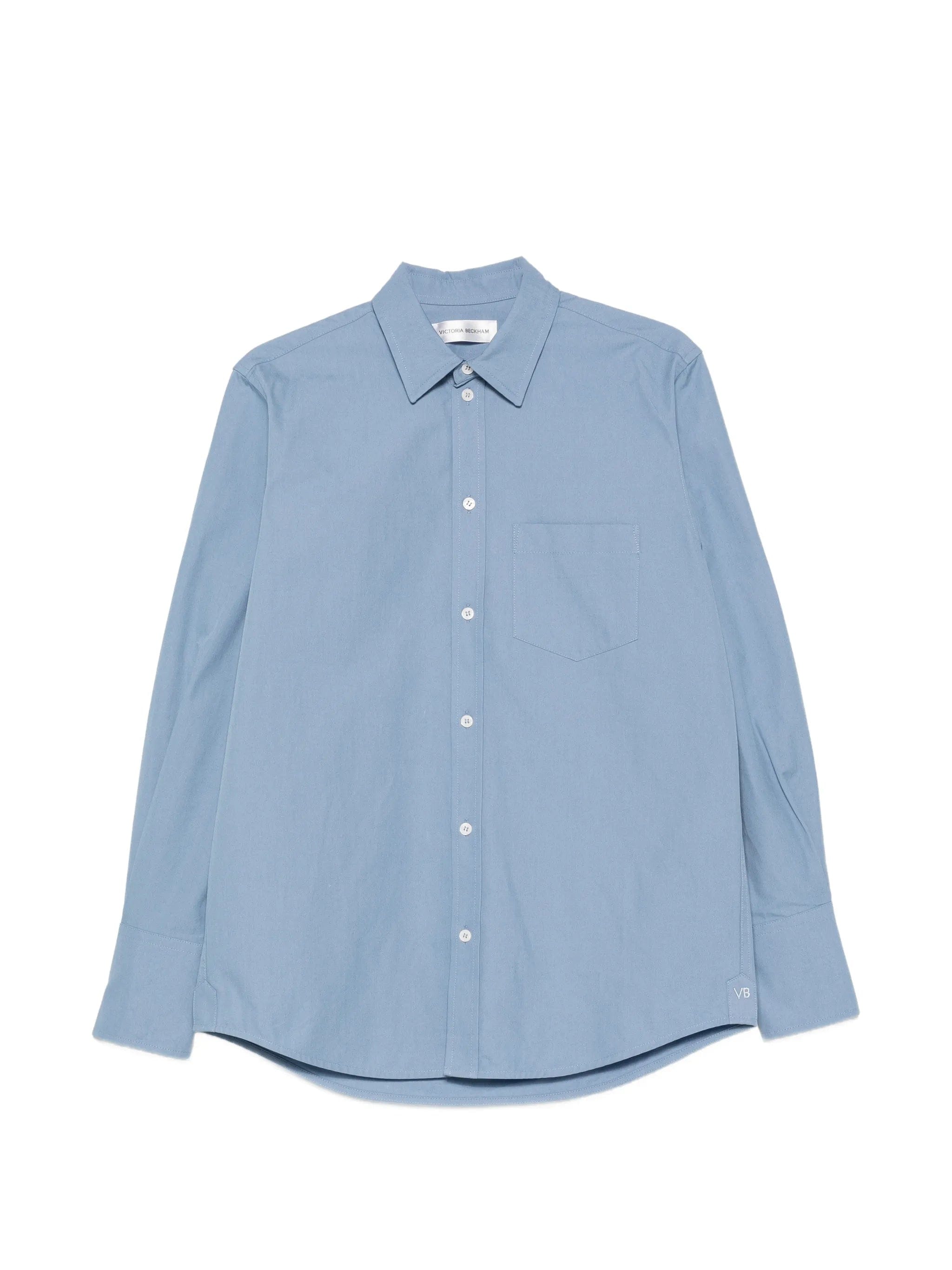 Victoria Beckham chest-pocket button-up shirt