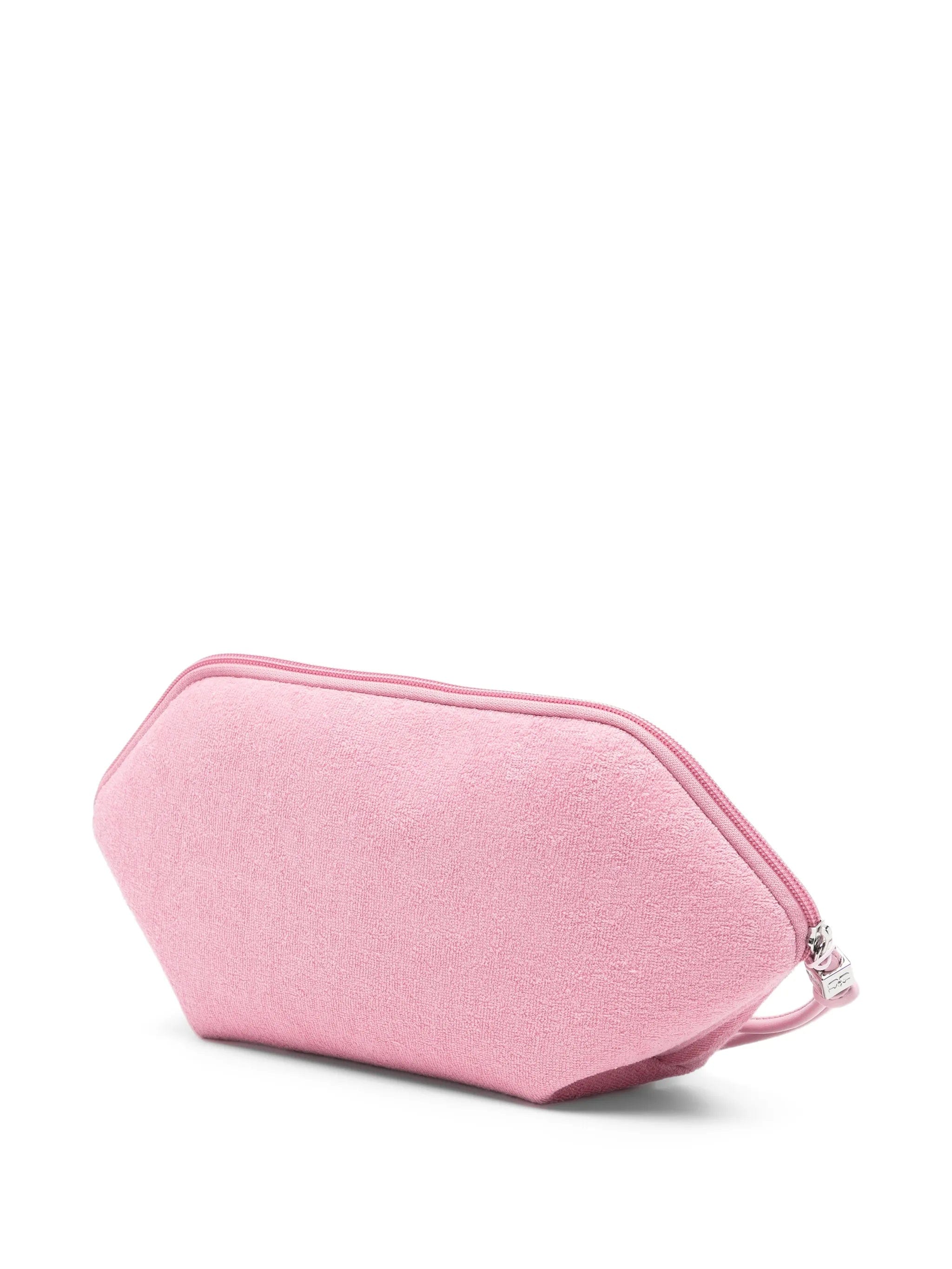 GANNI crab-embroidered bikini pouch