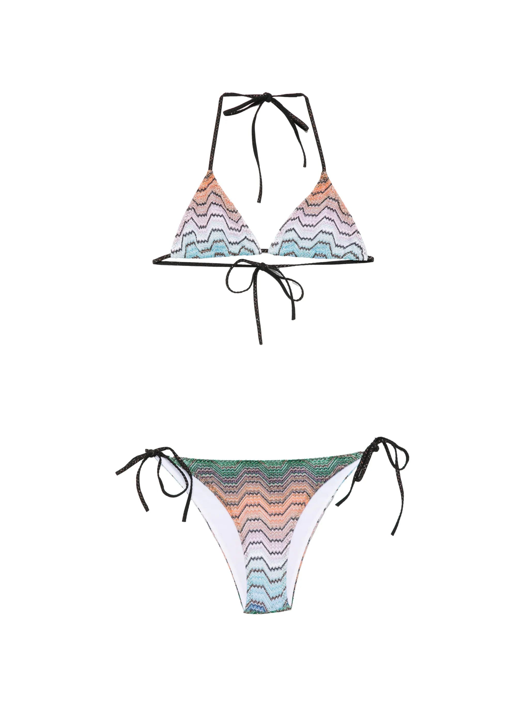 Missoni bikini in viscose lamé blend