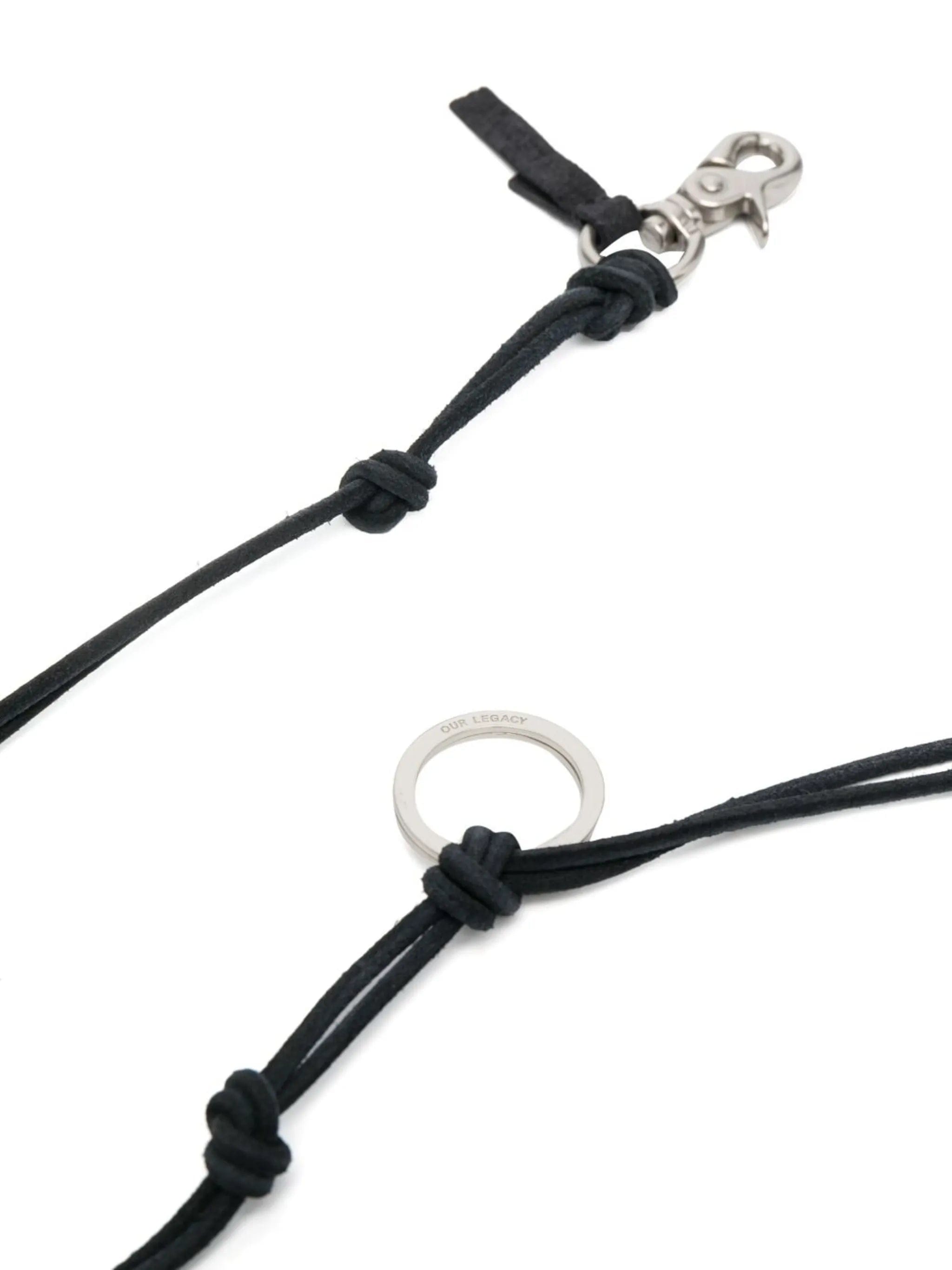 OUR LEGACY Ladon leather necklace