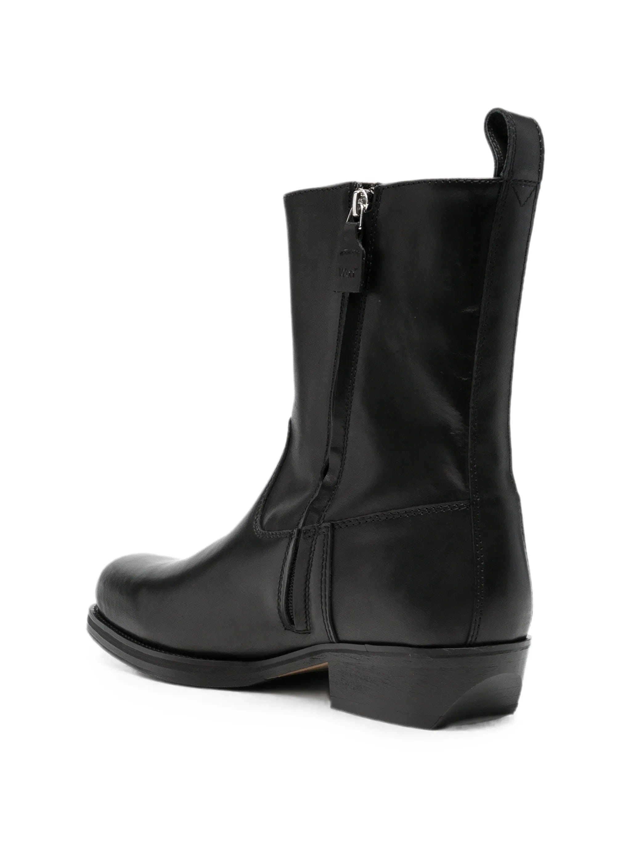 Won Hundred Barcelona leather cowboy boots